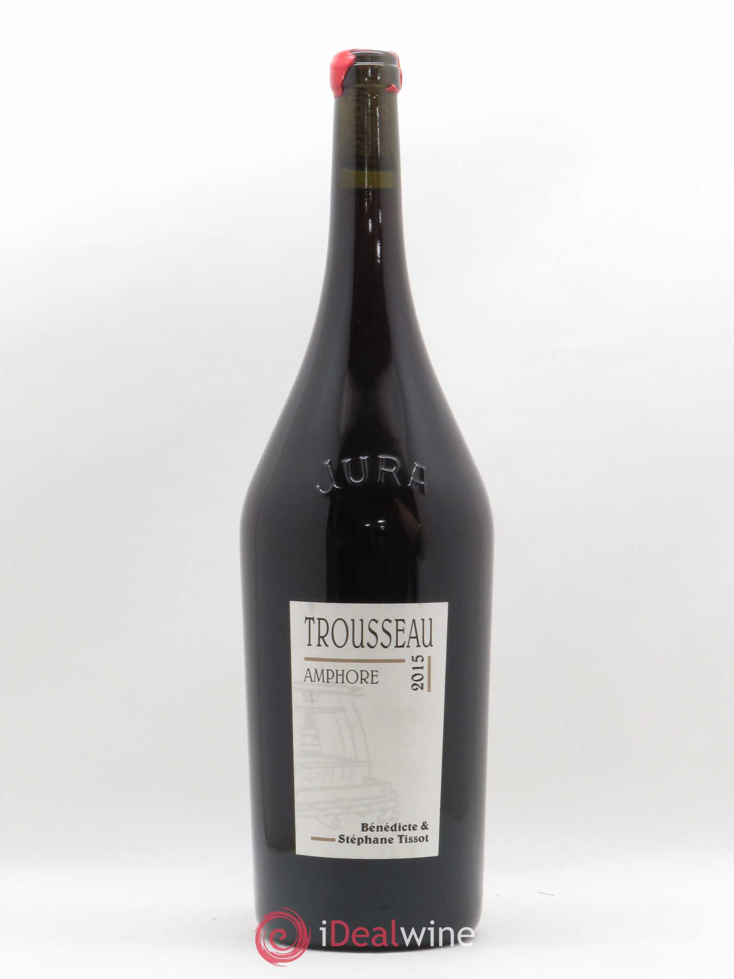 Arbois Trousseau Amphore Bénédicte et Stéphane Tissot 2015 - Lot de 1 magnum - 0