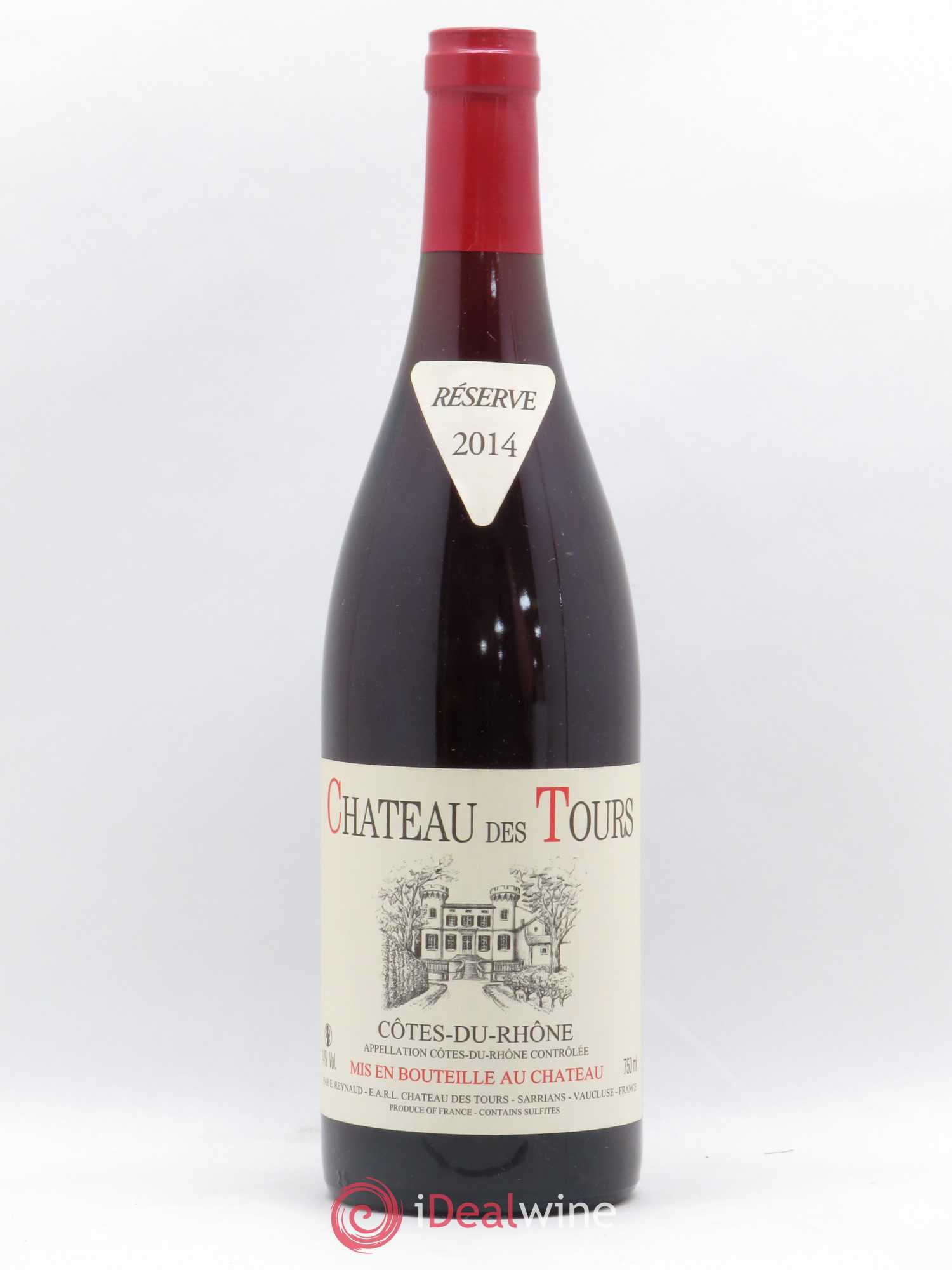 Côtes-du-Rhône Château des Tours Emmanuel Reynaud 2014 - Lot de 1 bouteille - 0