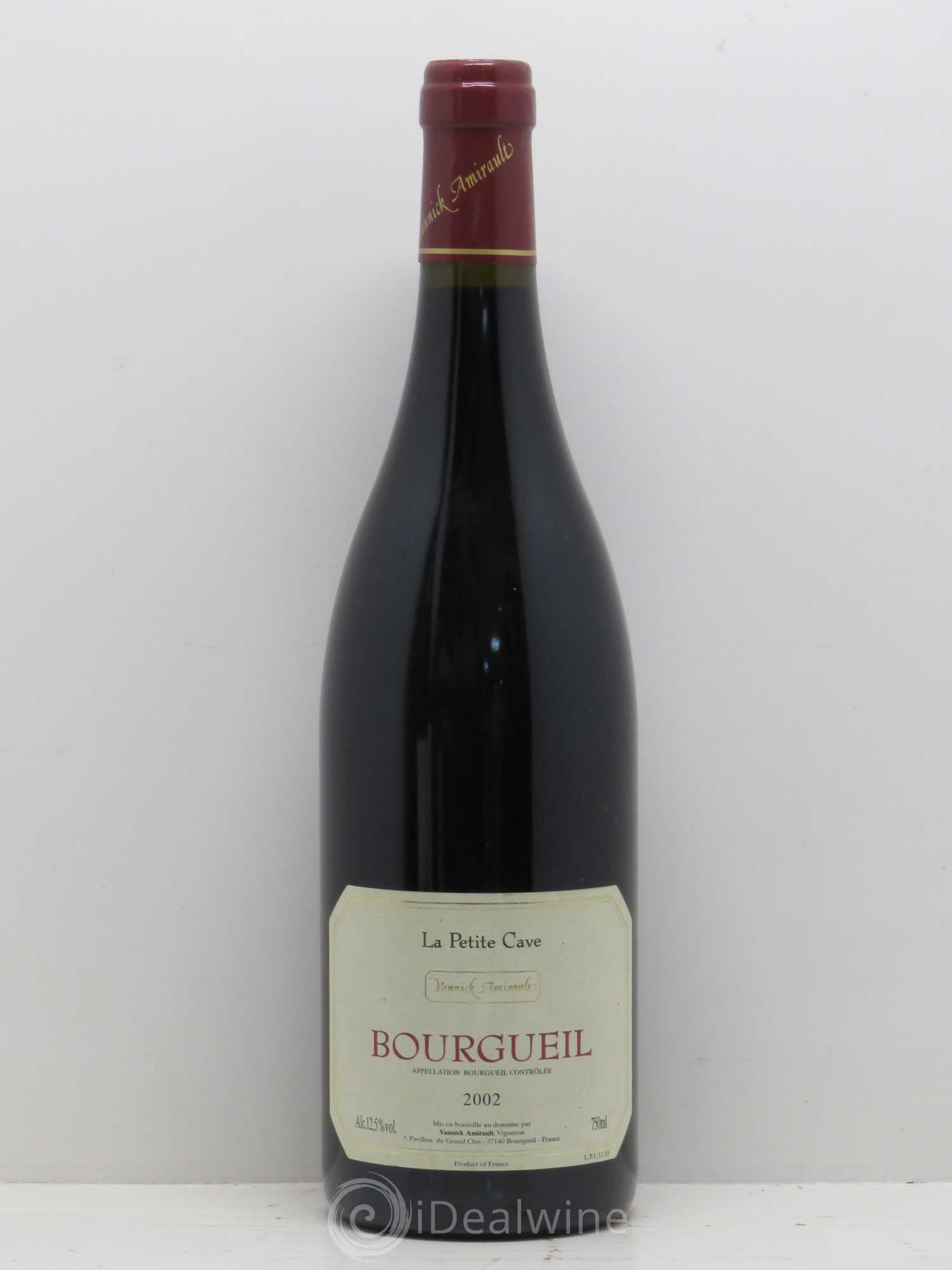 Bourgueil Petite cave Yannick Amirault (Domaine) 2002 - Lot de 1 bouteille - 0
