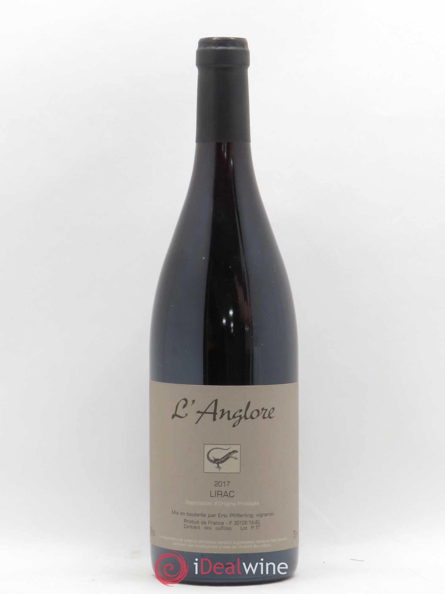 Lirac L'Anglore 2017 - Lot de 1 bouteille - 0
