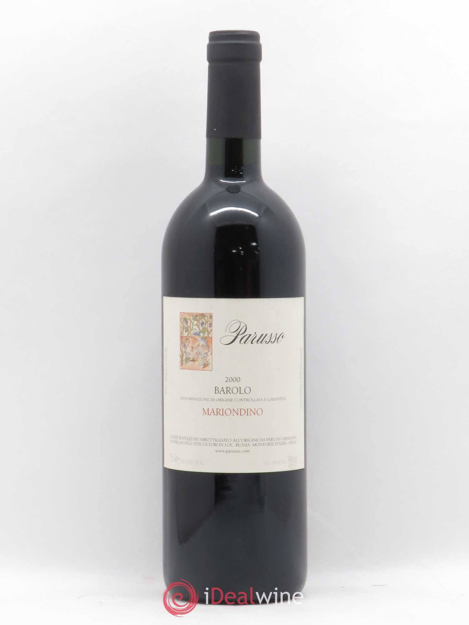 Barolo Mariondino Parusso 2000 - Lot de 1 bouteille - 0