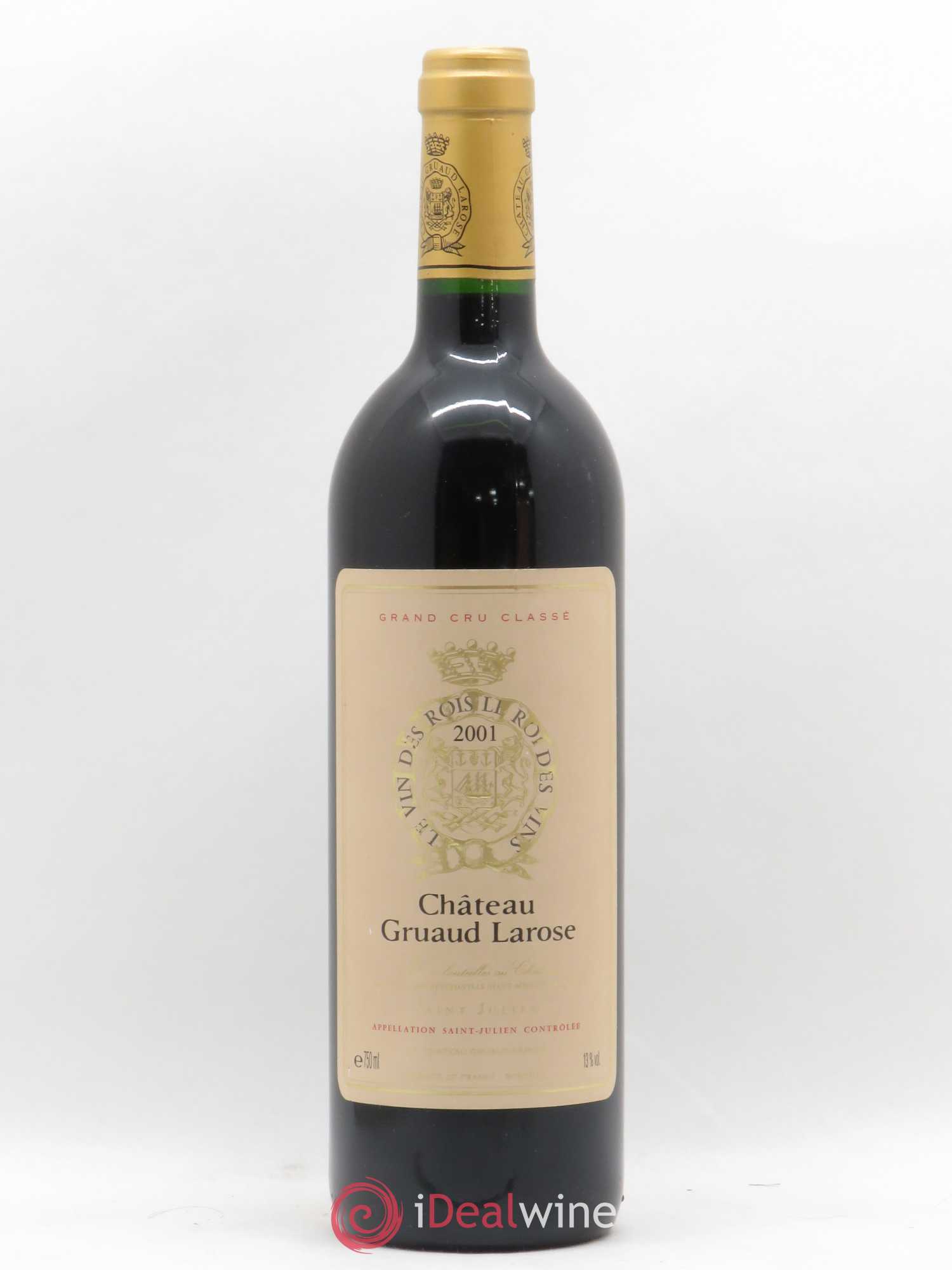Château Gruaud Larose 2ème Grand Cru Classé 2001 - Lot de 1 bouteille - 0