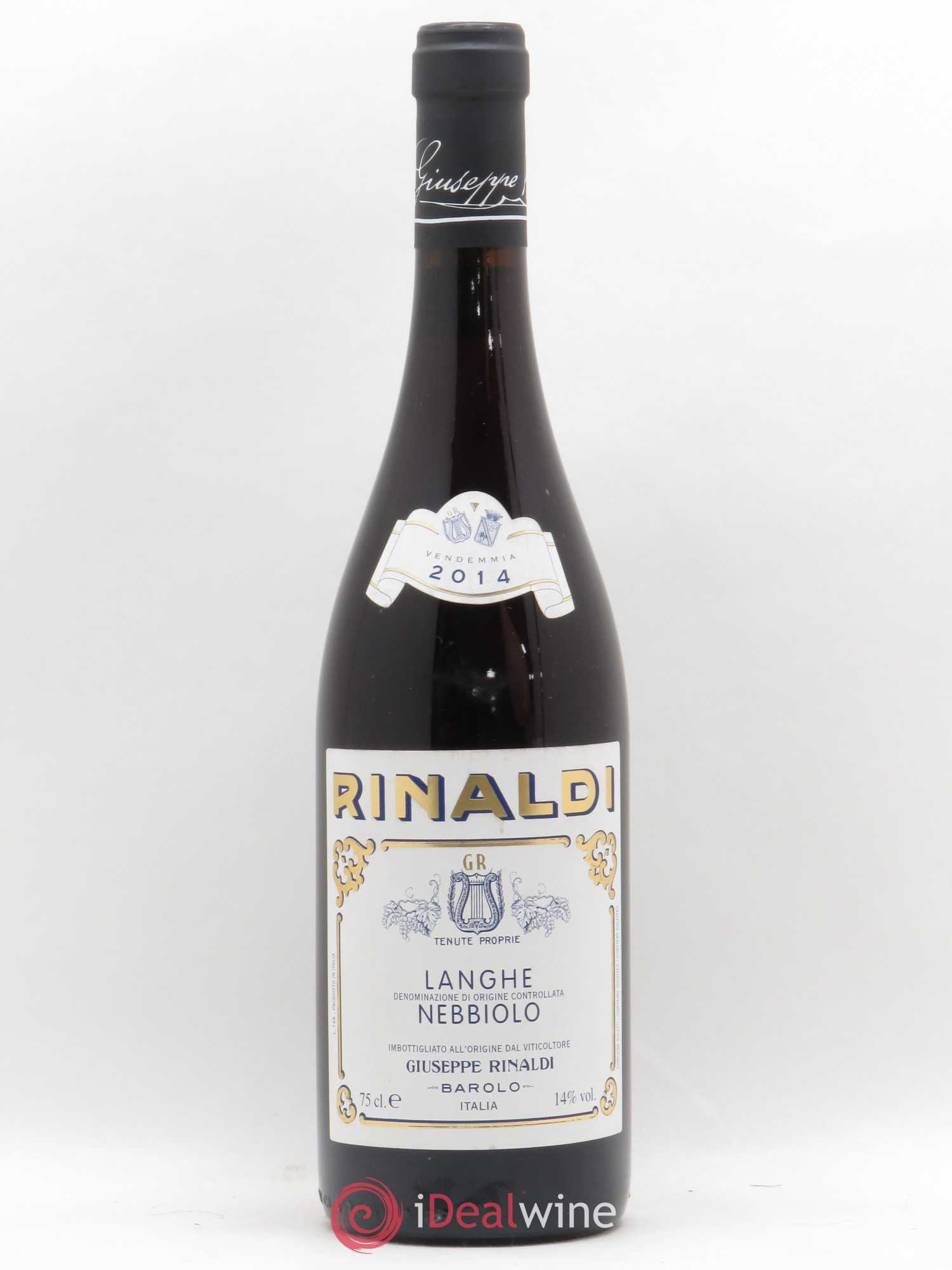 Langhe DOC Nebbiolo Giuseppe Rinaldi 2014 - Lot de 1 bouteille - 0