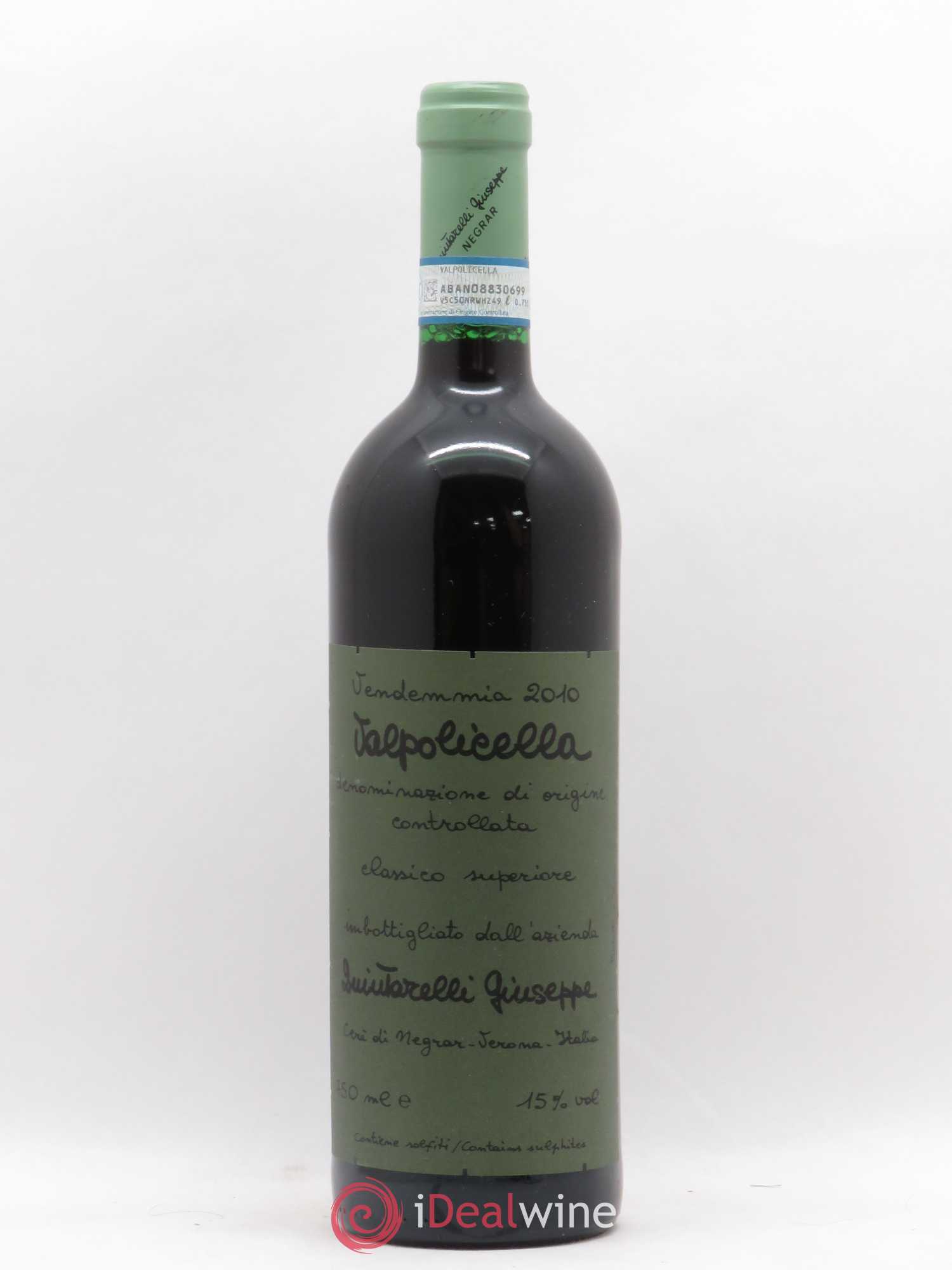 Valpolicella Classico Superiore Giuseppe Quintarelli 2010 - Lot de 1 bouteille - 0
