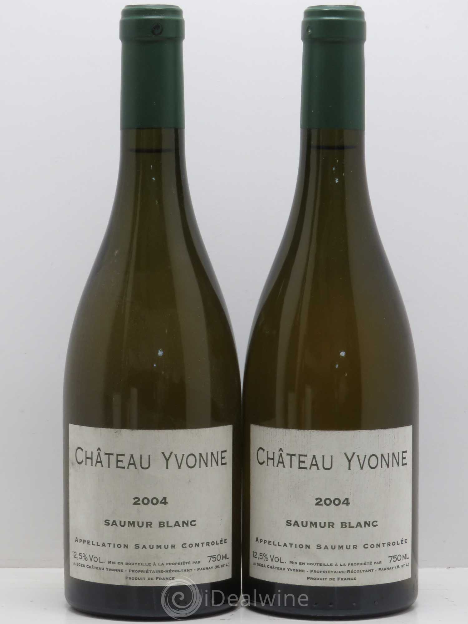 Saumur Château Yvonne 2004 - Lot de 2 bouteilles - 0