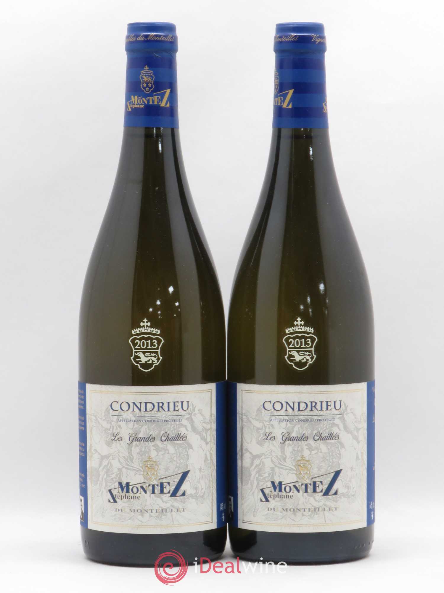 Condrieu Les Grandes Chaillées Monteillet (Domaine du) - Stéphane Montez 2013 - Lot de 2 bouteilles - 0