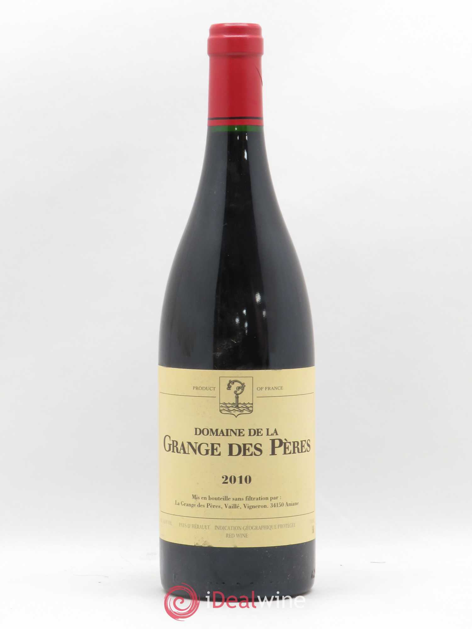 Pays d'Hérault Grange des Pères Laurent Vaillé 2010 - Lot de 1 bouteille - 0