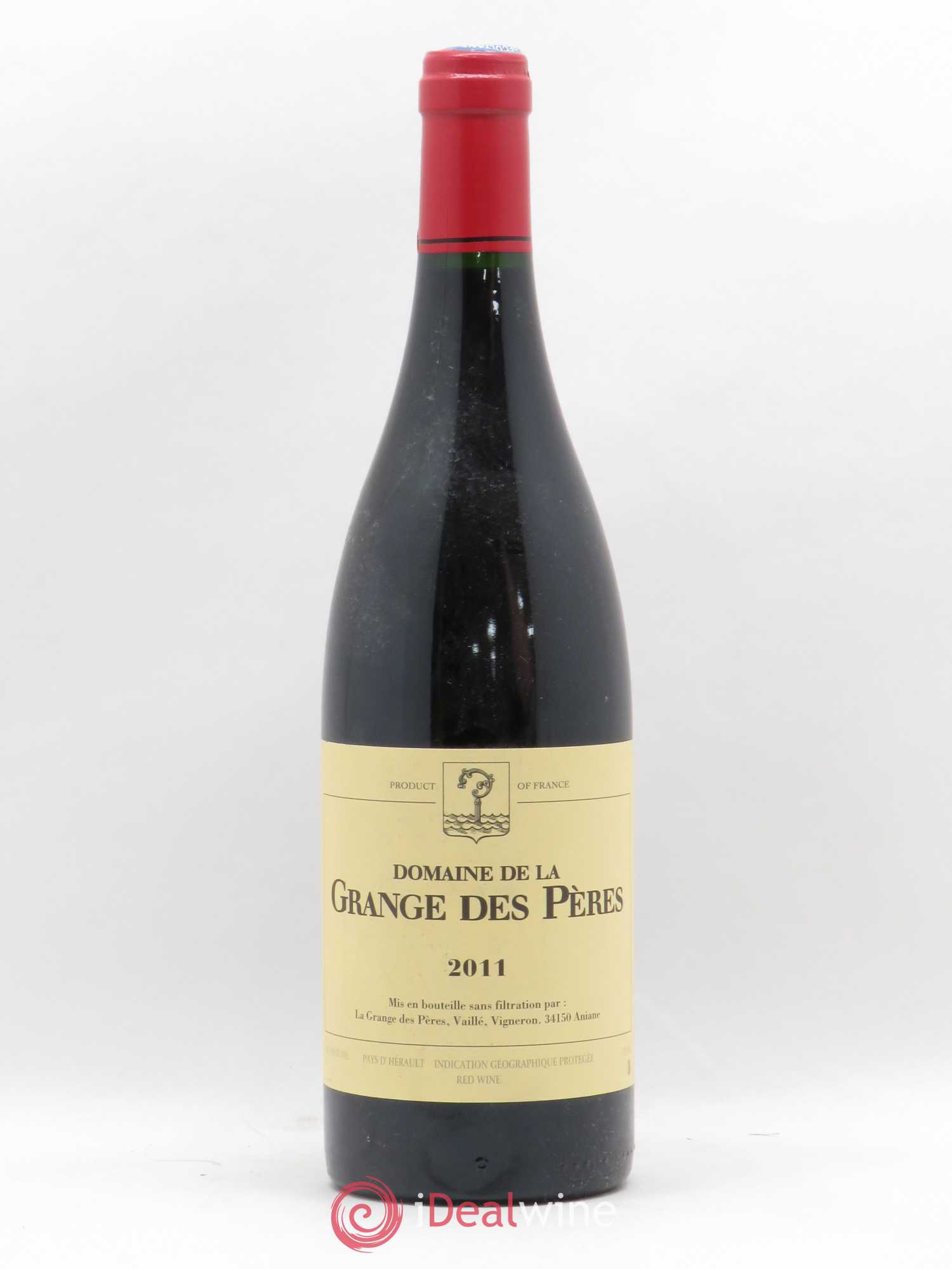 Pays d'Hérault Grange des Pères Laurent Vaillé 2011 - Lot de 1 bouteille - 0