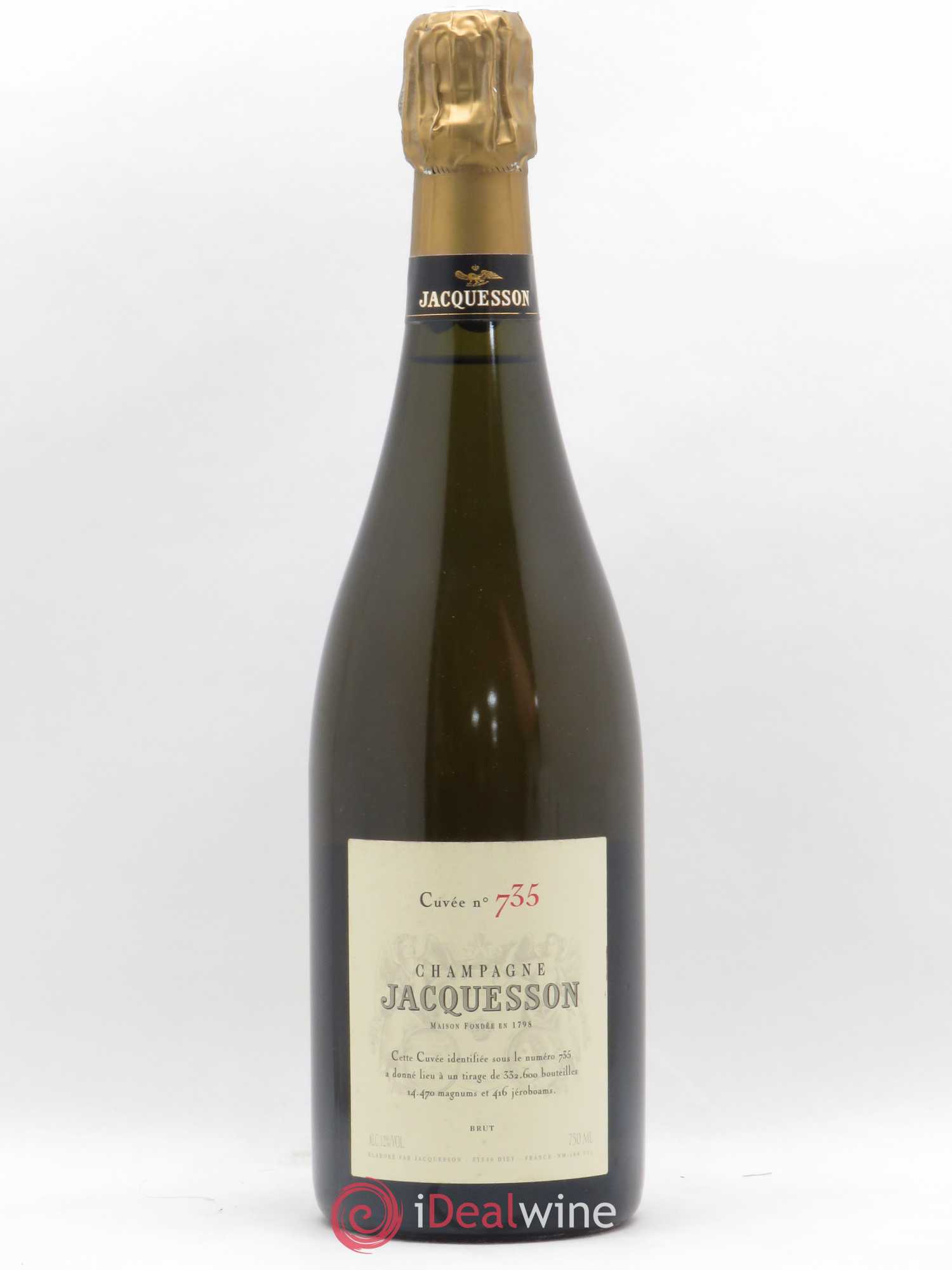 Cuvée 735 Jacquesson - Lot de 1 bouteille - 0