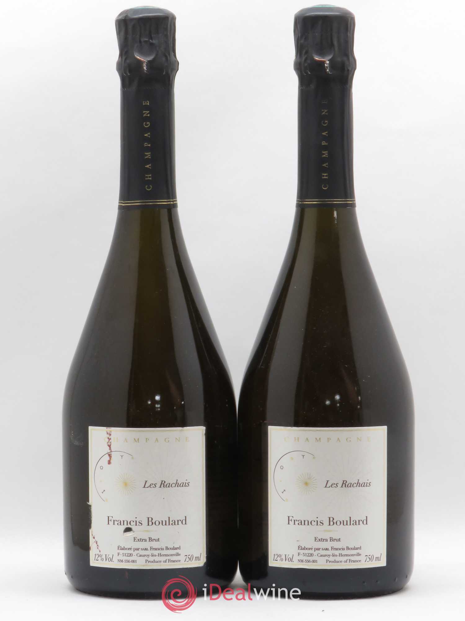 Les Rachais Francis Boulard Extra Brut 2008 - Lot de 2 bouteilles - 0