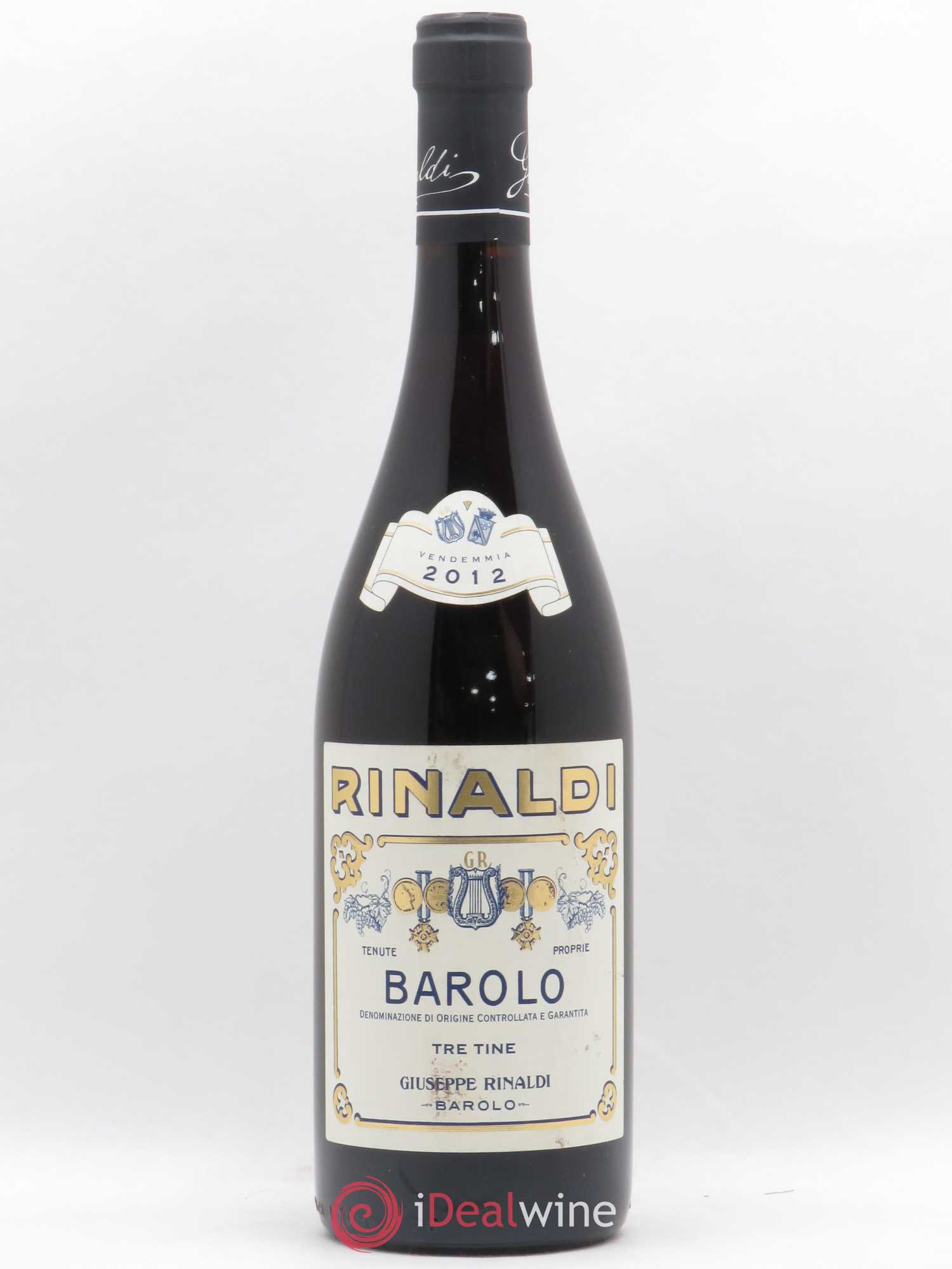 Barolo DOCG Tre Tine Giuseppe Rinaldi 2012 - Posten von 1 Flasche - 0