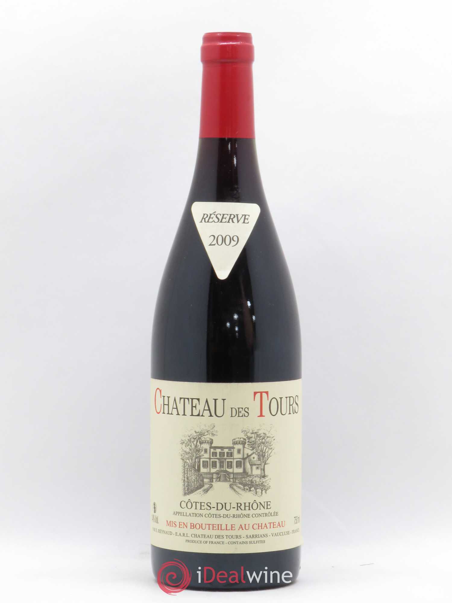 Côtes-du-Rhône Château des Tours Emmanuel Reynaud 2009 - Lot de 1 bouteille - 0