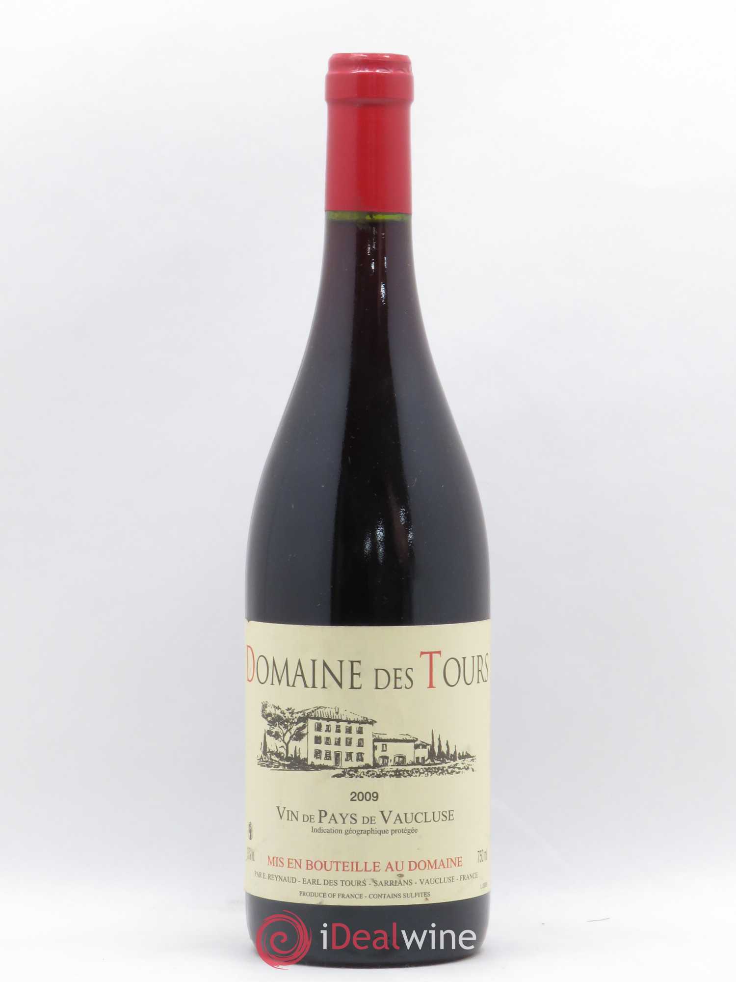 Vaucluse (Vin de Pays de Vaucluse) Domaine des Tours Emmanuel Reynaud 2009 - Lot de 1 bouteille - 0