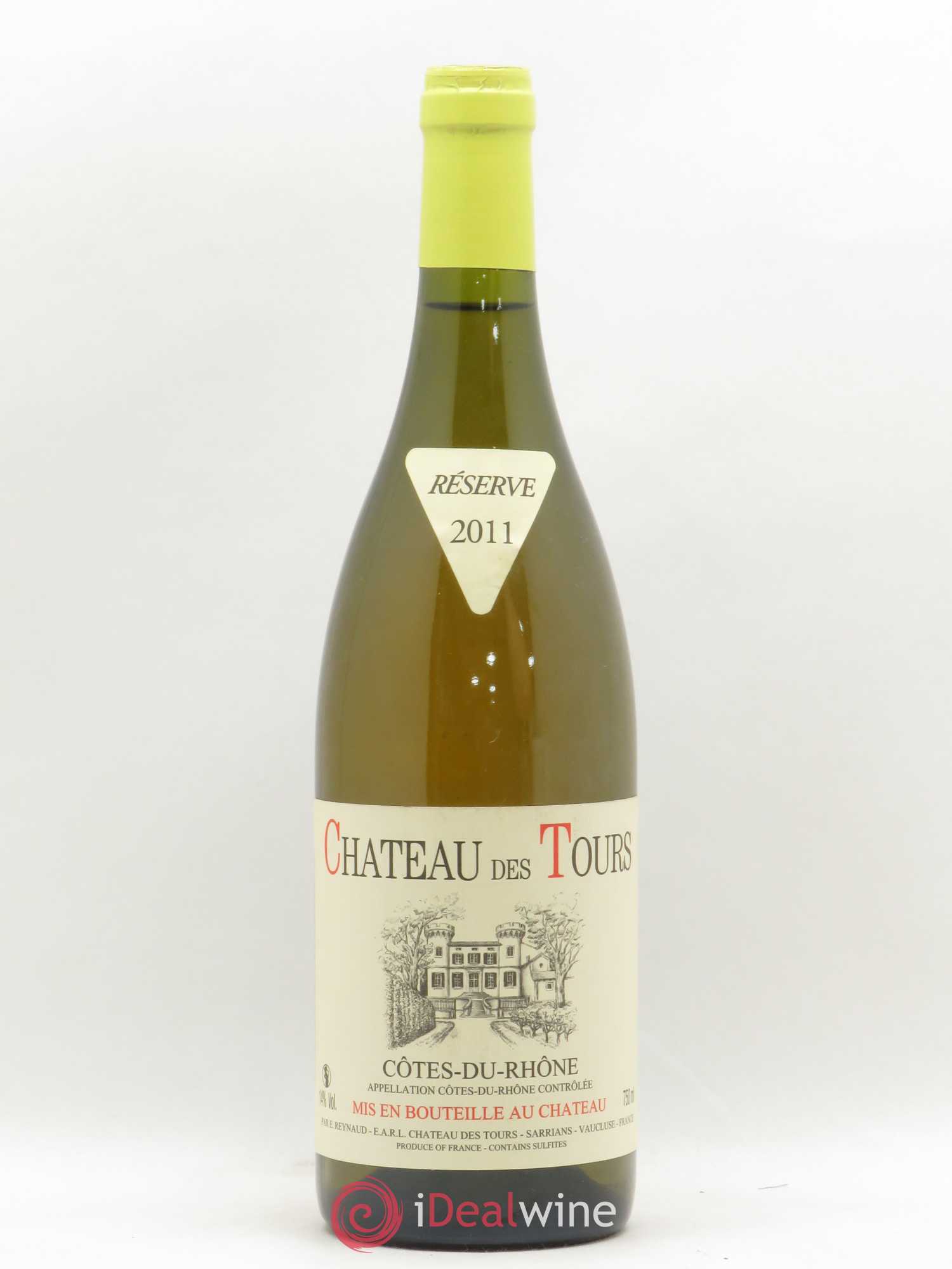 Côtes-du-Rhône Château des Tours Emmanuel Reynaud 2011 - Lot de 1 bouteille - 0