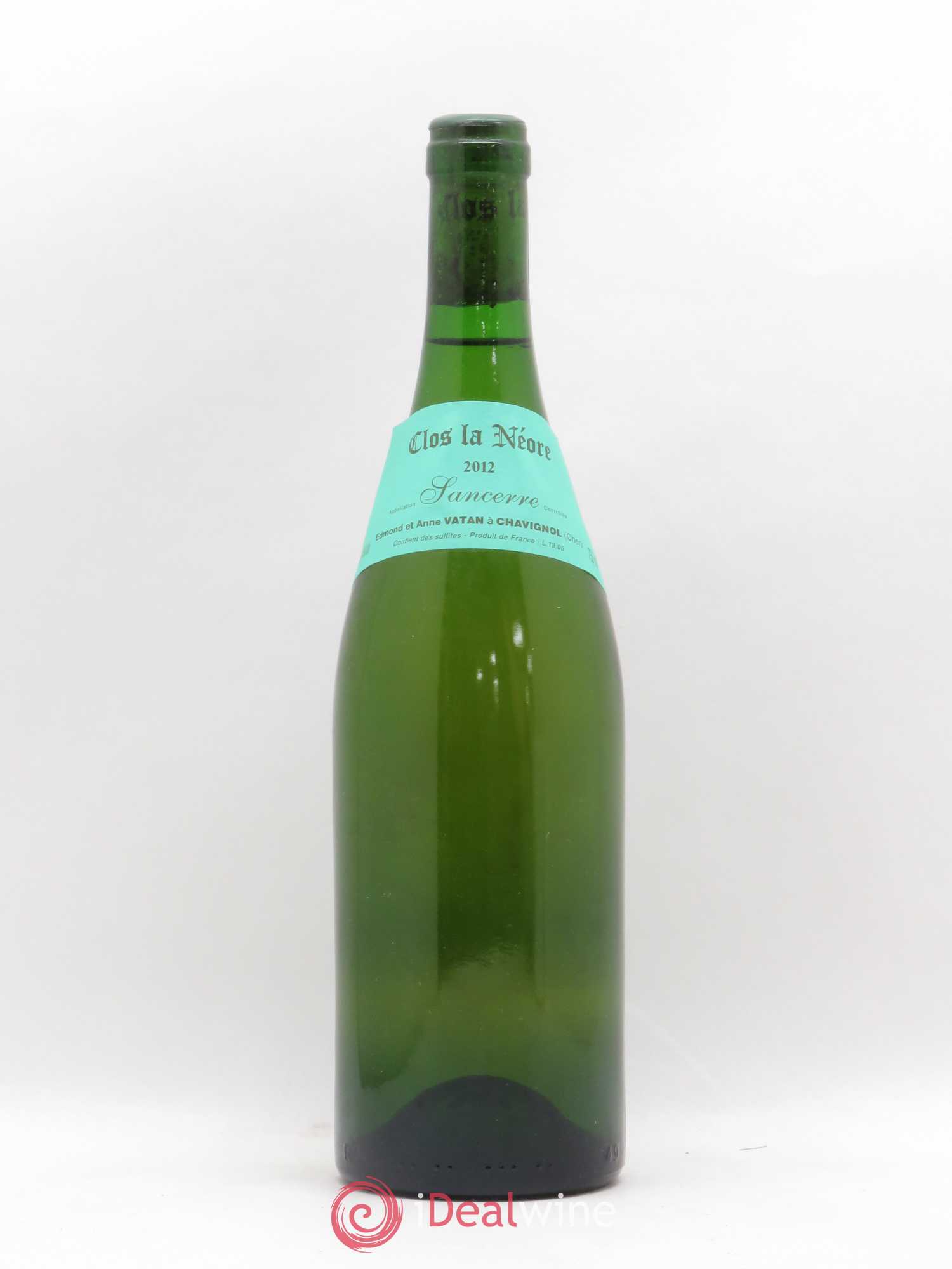 Sancerre Clos la Neore Edmond Vatan 2012 - Lot de 1 bouteille - 0