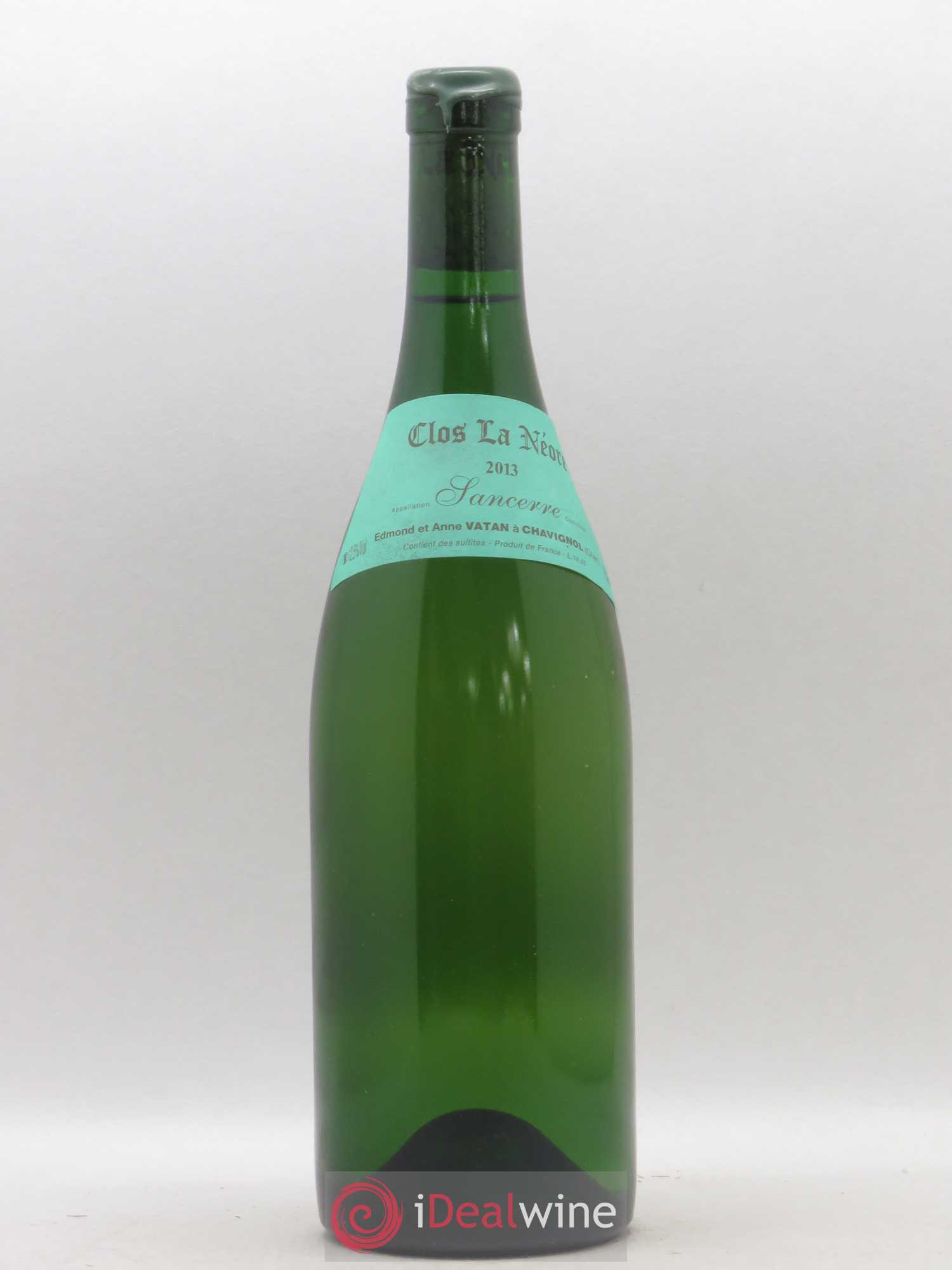 Sancerre Clos la Neore Edmond Vatan 2013 - Lot de 1 bouteille - 0