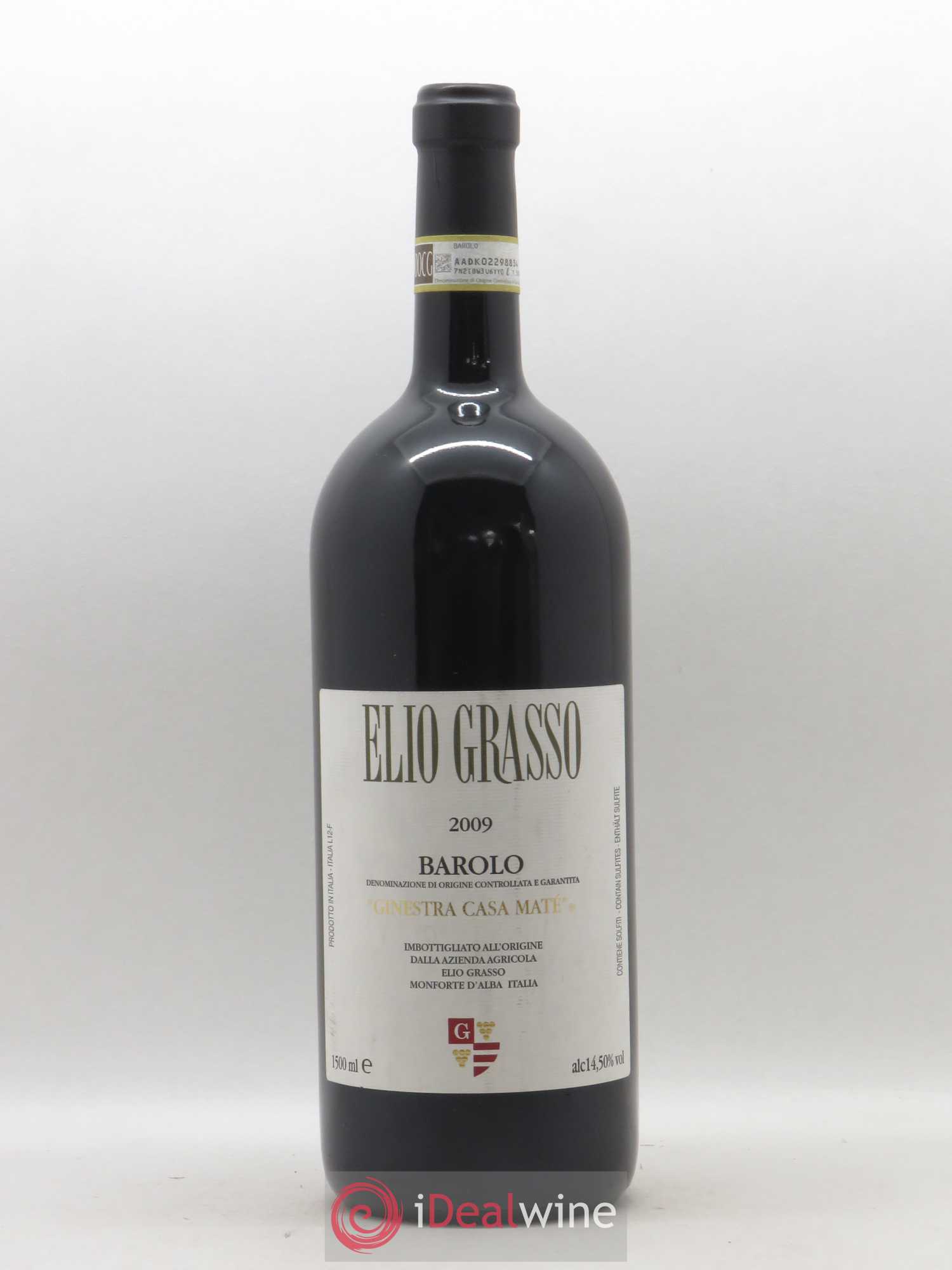 Barolo Ginestra Casa Maté Domaine Elio Grasso 2009 - Posten von 1 Magnum - 0