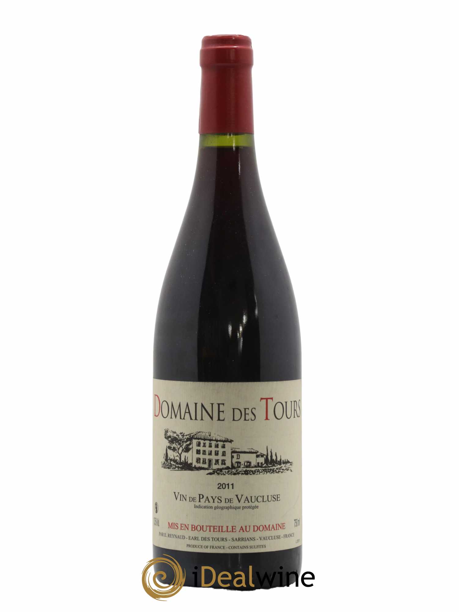 Vaucluse (Vin de Pays de Vaucluse) Domaine des Tours Emmanuel Reynaud 2011 - Lot de 1 bouteille - 0