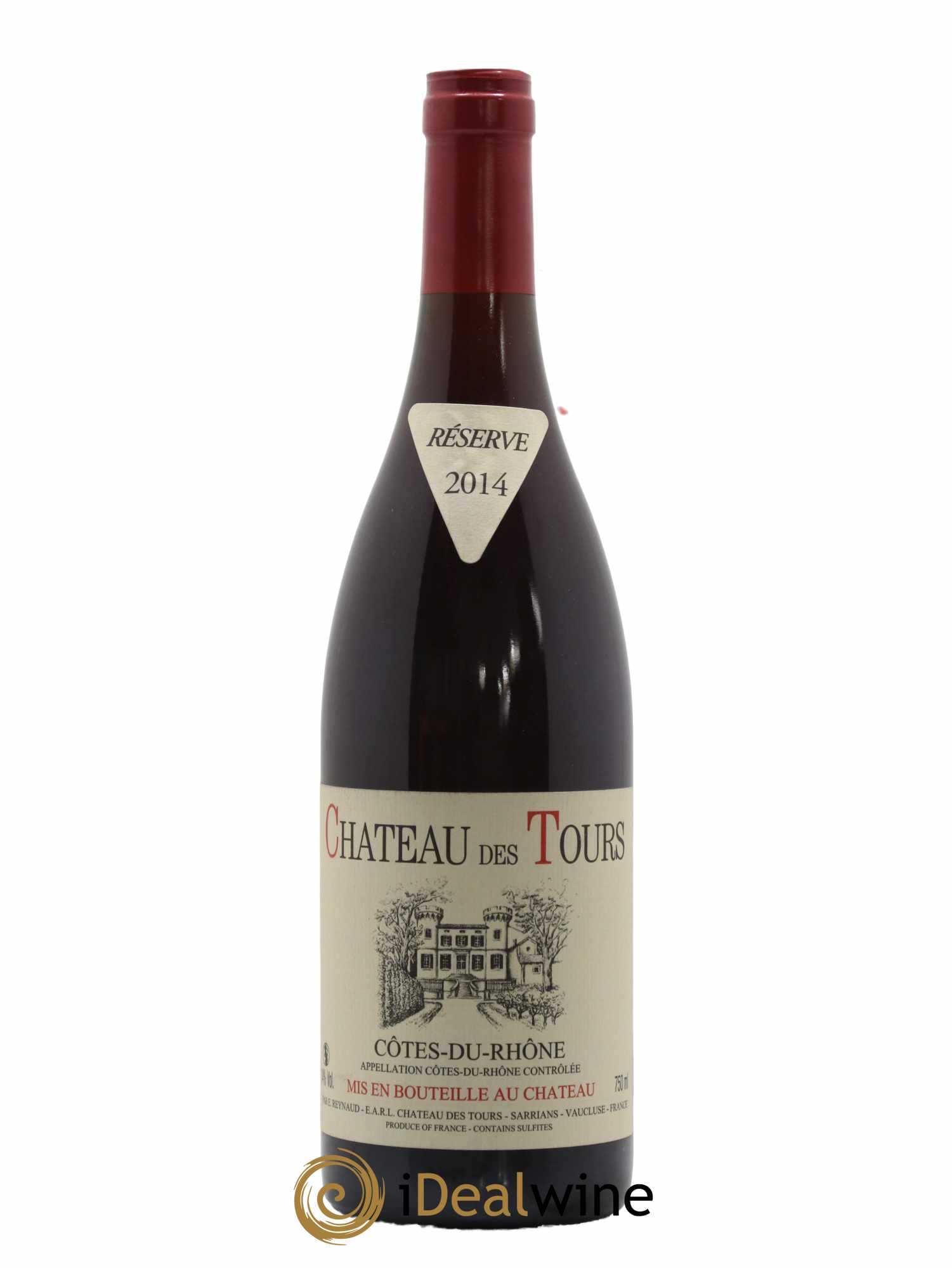 Côtes-du-Rhône Château des Tours Emmanuel Reynaud 2014 - Lot de 1 bouteille - 0