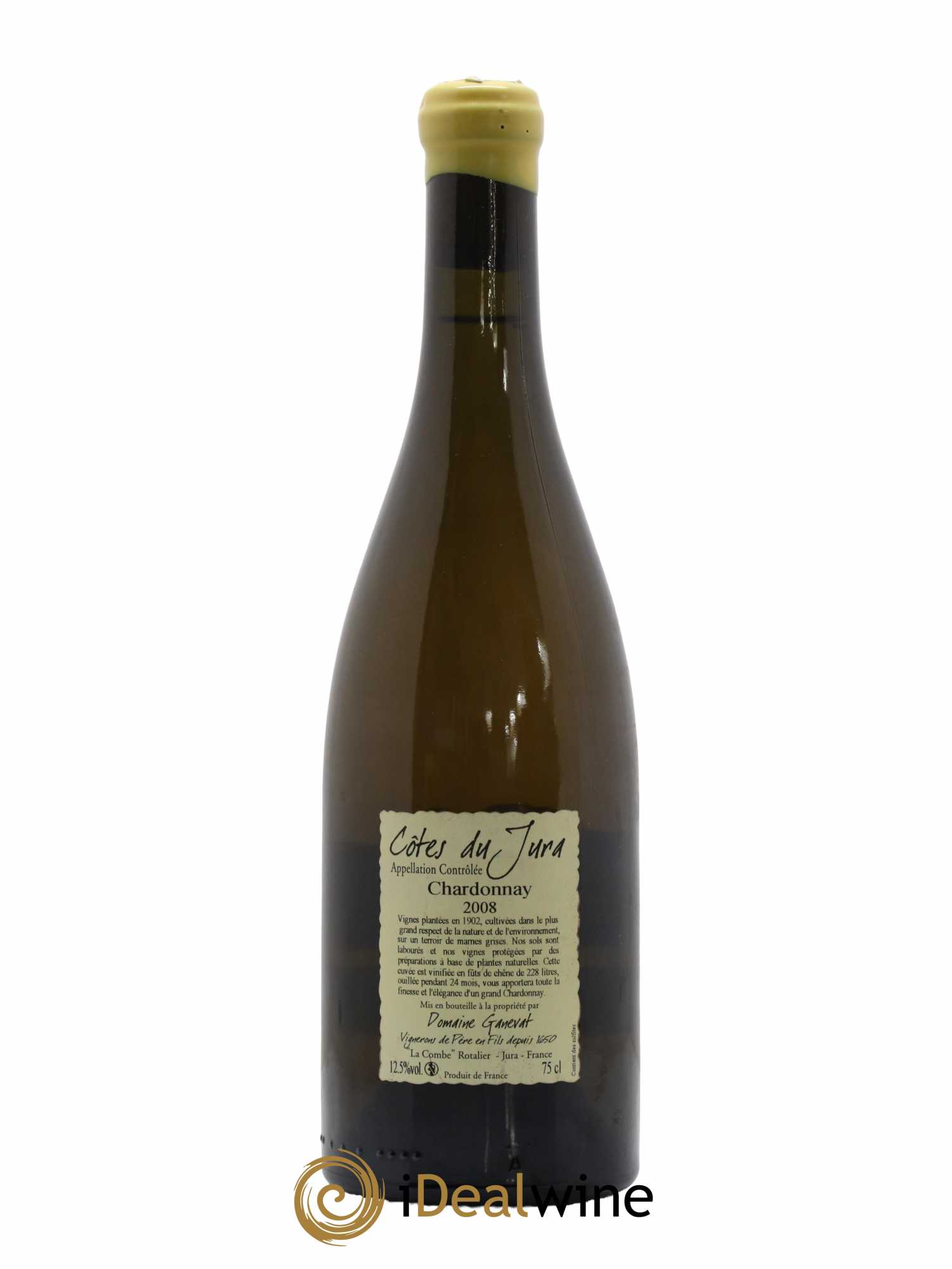 Côtes du Jura Les Chalasses Vieilles Vignes Jean-François Ganevat (Domaine) 2008 - Lot de 1 bouteille - 1