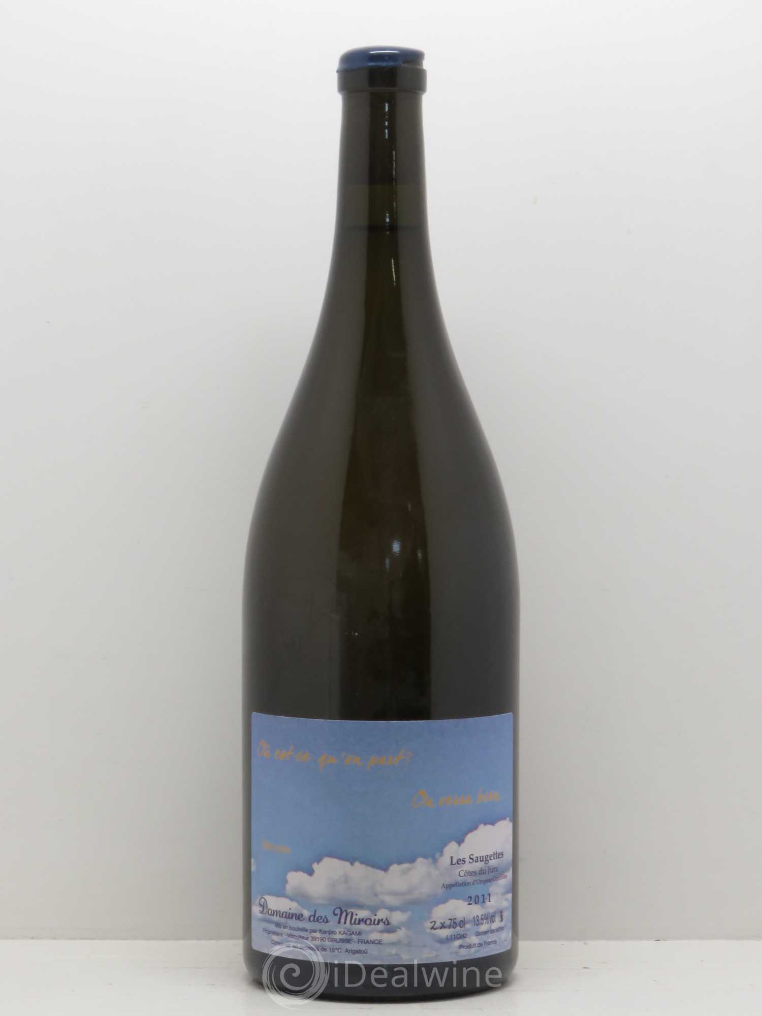 Côtes du Jura Domaine Des Miroirs Les Saugettes Berceau 2011 - Posten von 1 Magnum - 0