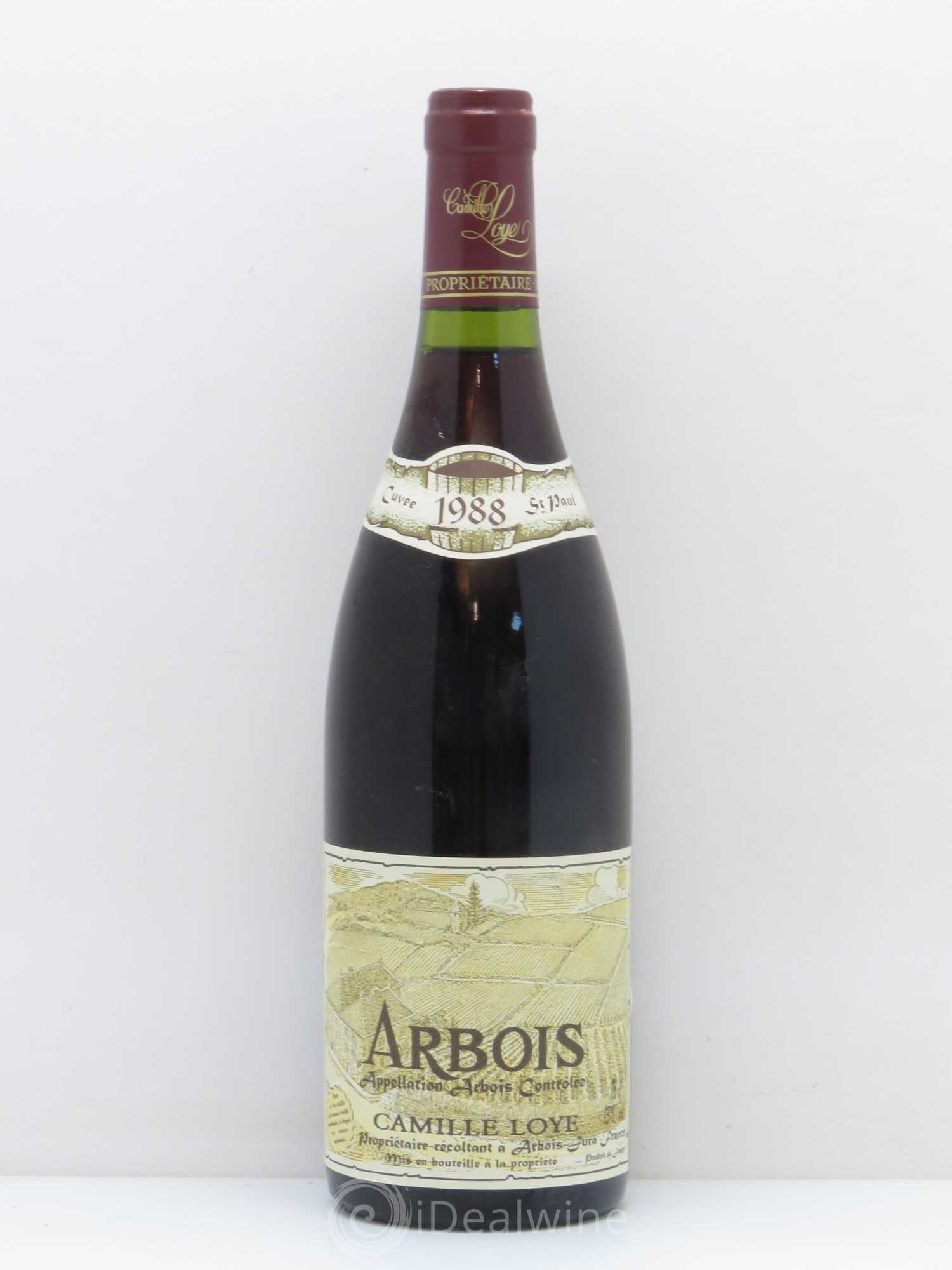 Arbois Cuvée Saint Paul Camille Loye 1988 - Lot de 1 bouteille - 0