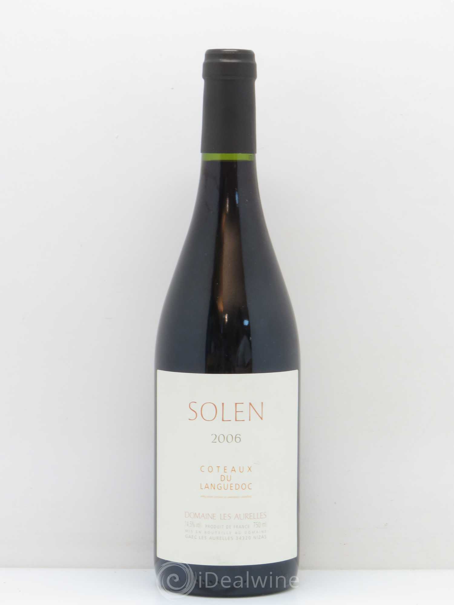 Coteaux du Languedoc Solen Domaine les Aurelles 2006 - Lot de 1 bouteille - 0