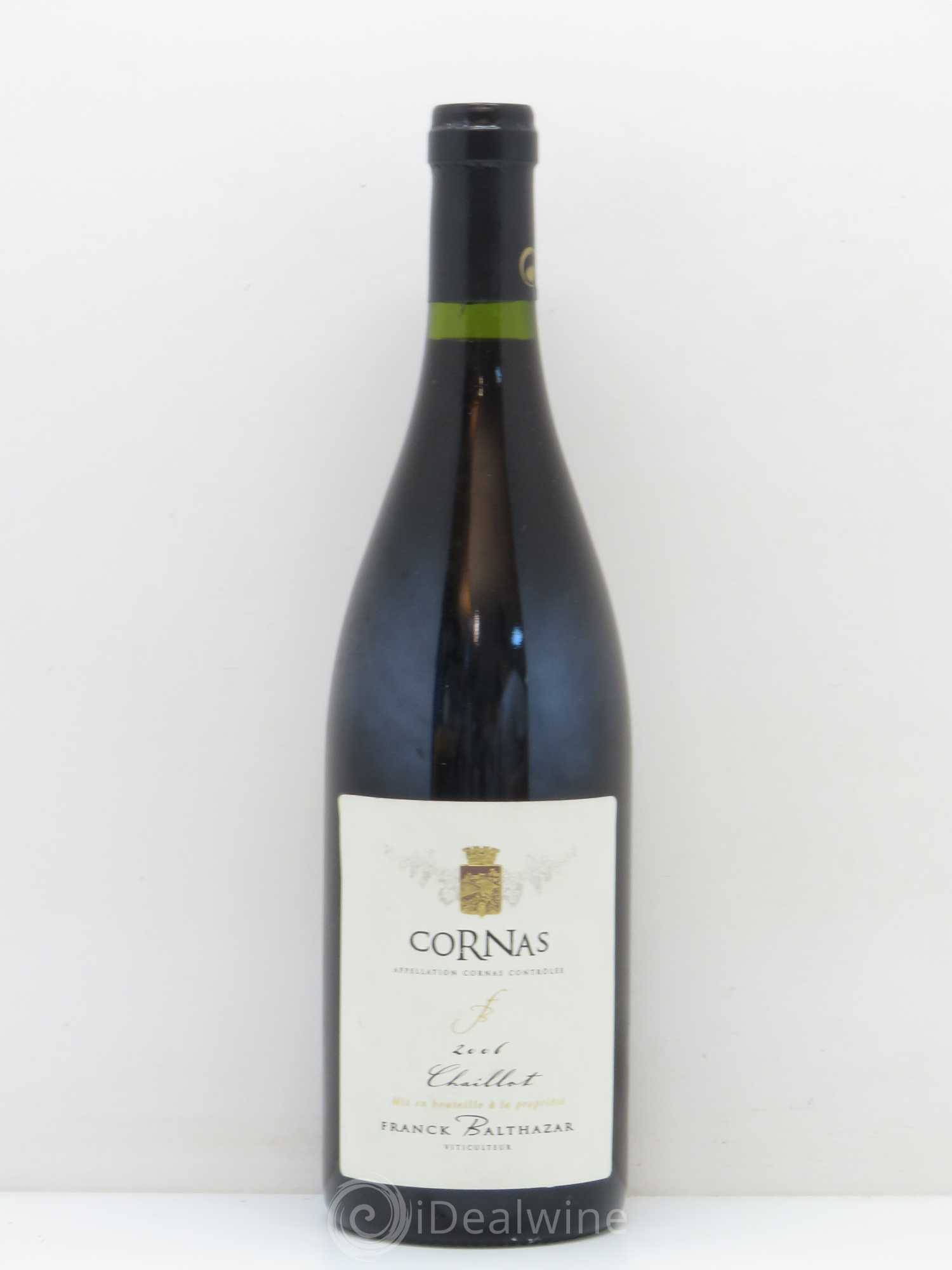 Cornas Chaillot Domaine Franck Balthazar 2006 - Posten von 1 Flasche - 0