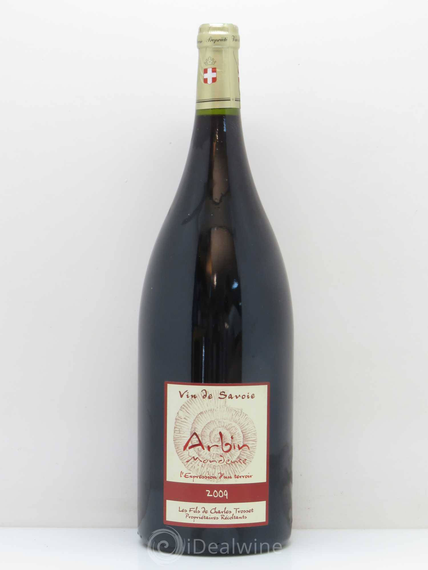 Vin de Savoie Arbin Mondeuse l expression d un Terroir Trosset 2009 - Posten von 1 Magnum - 0