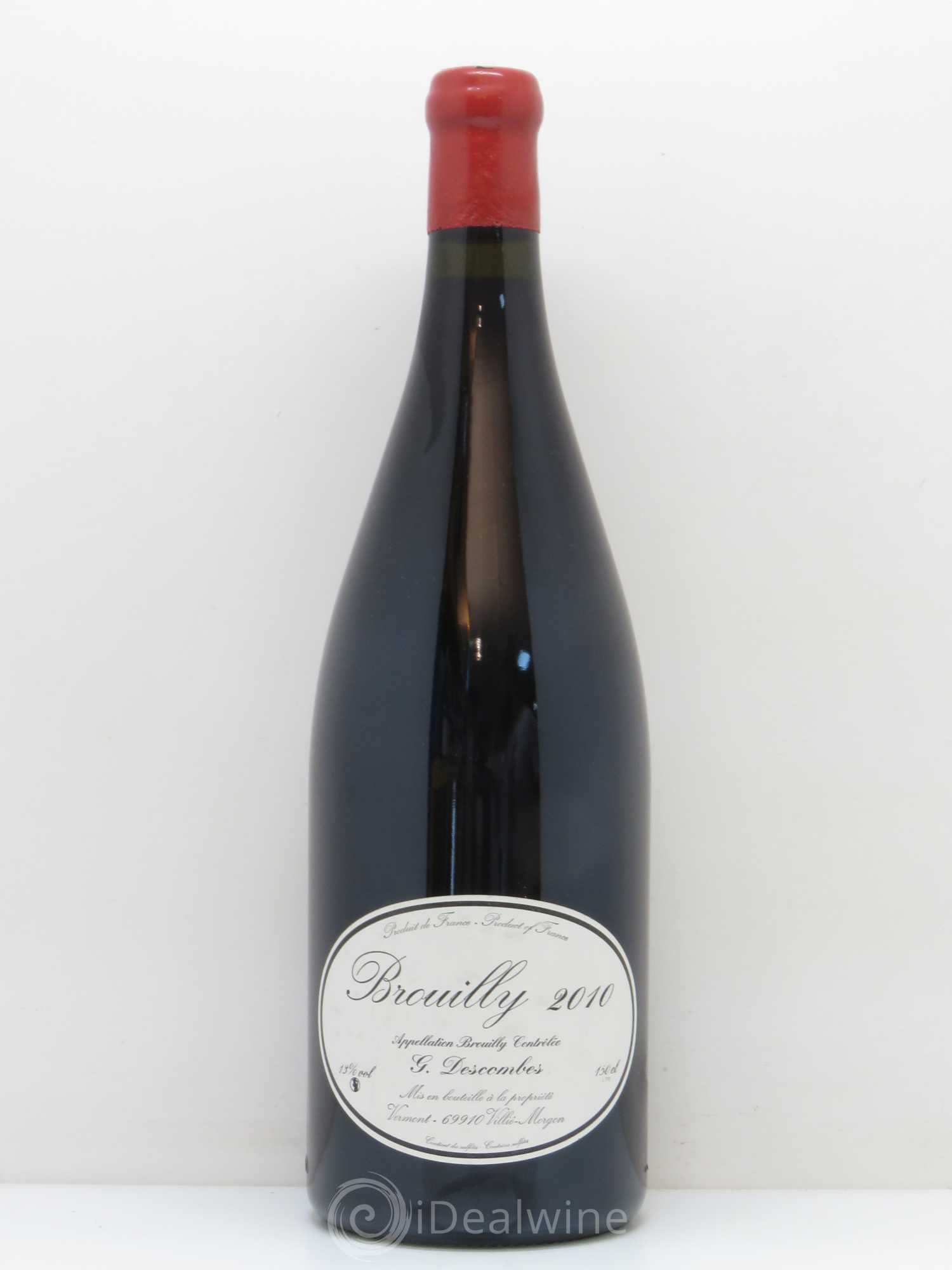 Brouilly Georges Descombes (Domaine) 2010 - Lot de 1 magnum - 0