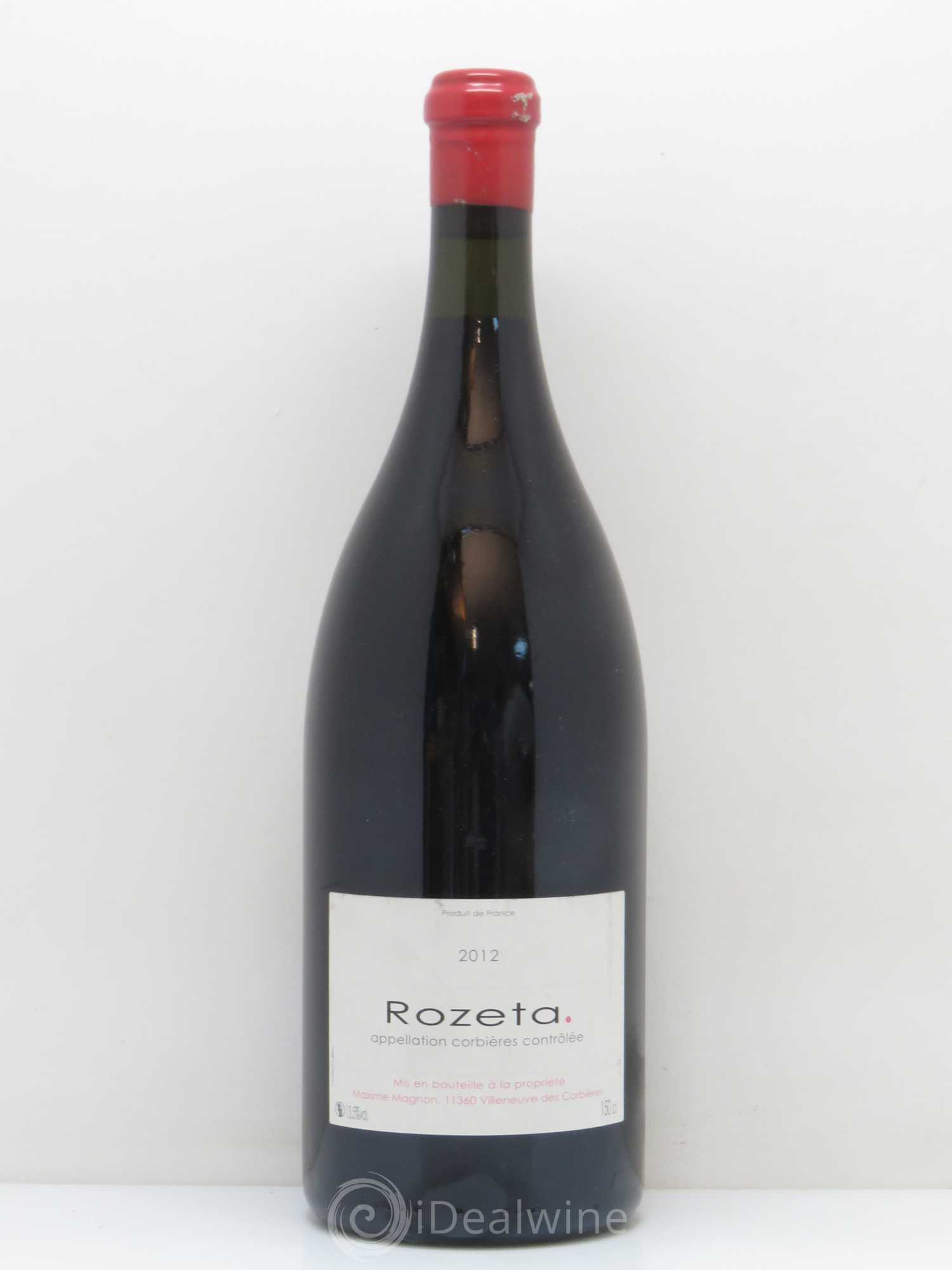 Corbières Rozeta Maxime Magnon 2012 - Lot de 1 magnum - 0