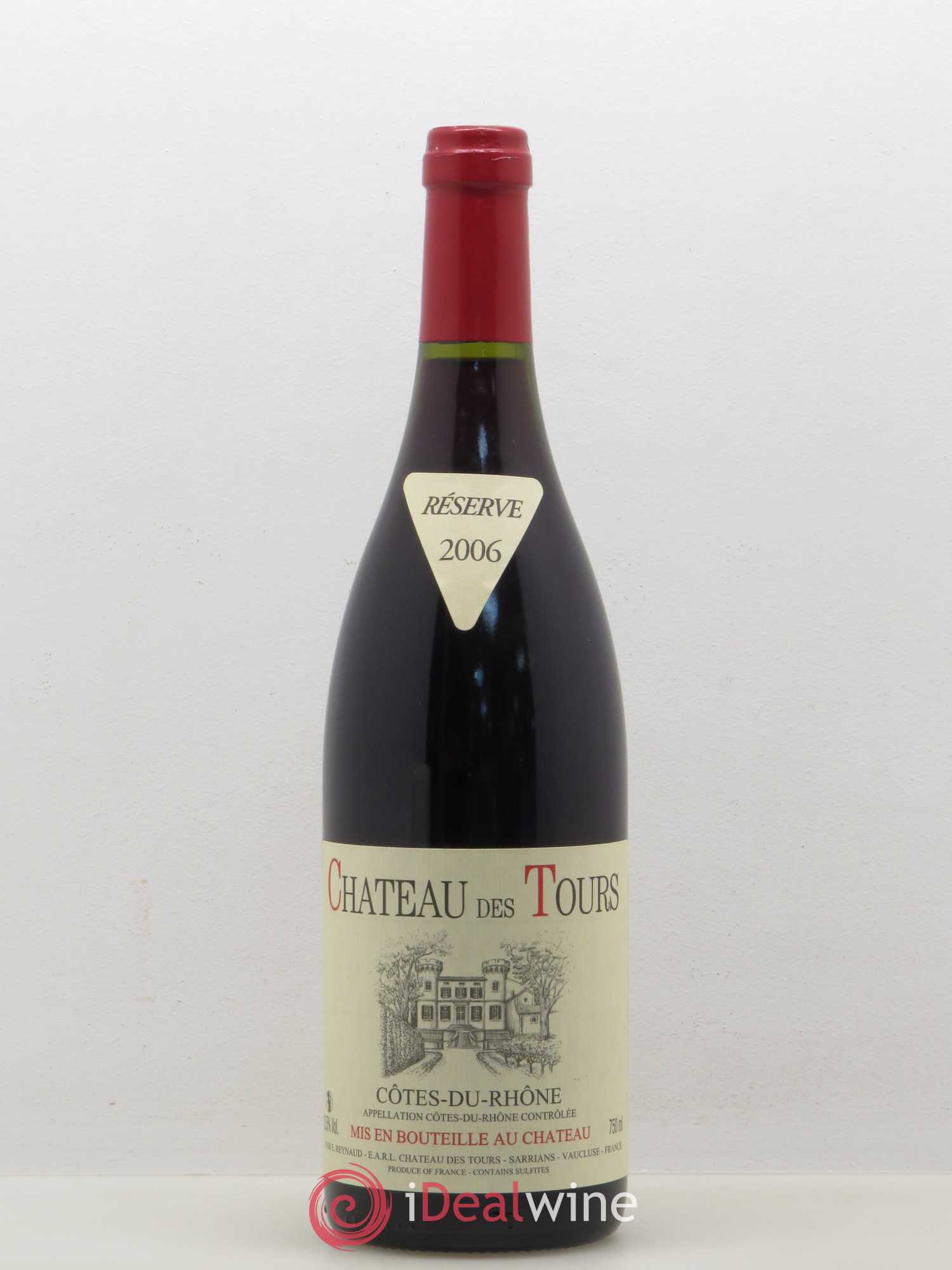 Côtes-du-Rhône Château des Tours Emmanuel Reynaud 2006 - Lot de 1 bouteille - 0