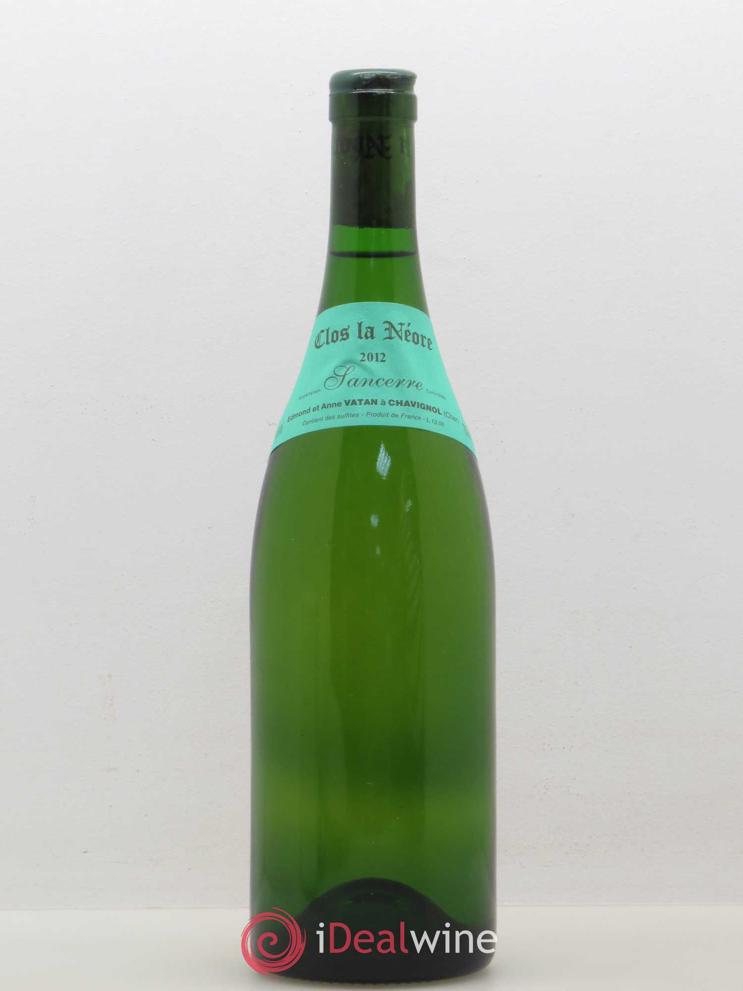 Sancerre Clos de la Néore Domaine Vatan 2012 - Posten von 1 Flasche - 0