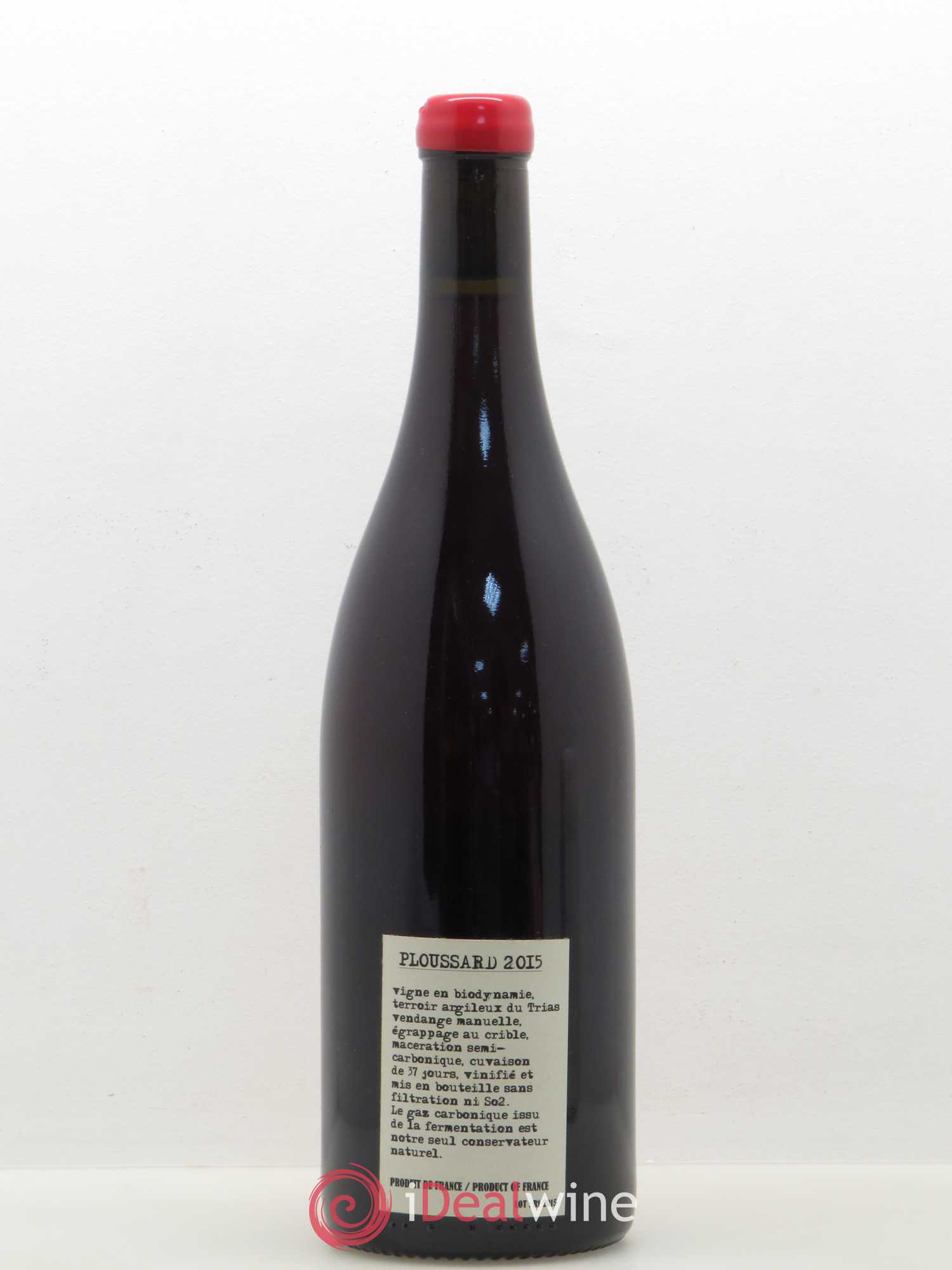 Arbois  Ploussard Adeline Houillon & Renaud Bruyère 2015 - Lot de 1 bouteille - 1