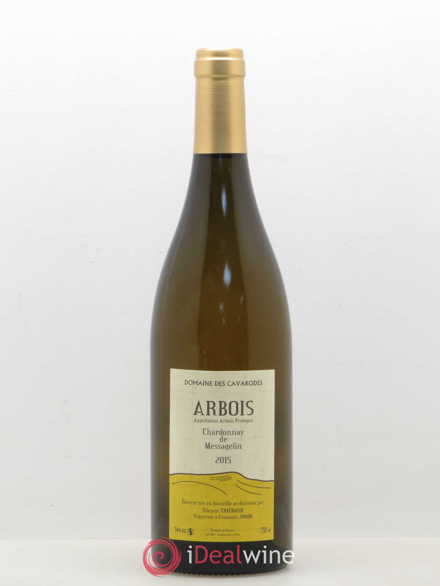 Arbois Chardonnay De Messagelin Domaine Des Cavarodes 2015 - Posten von 1 Flasche - 0