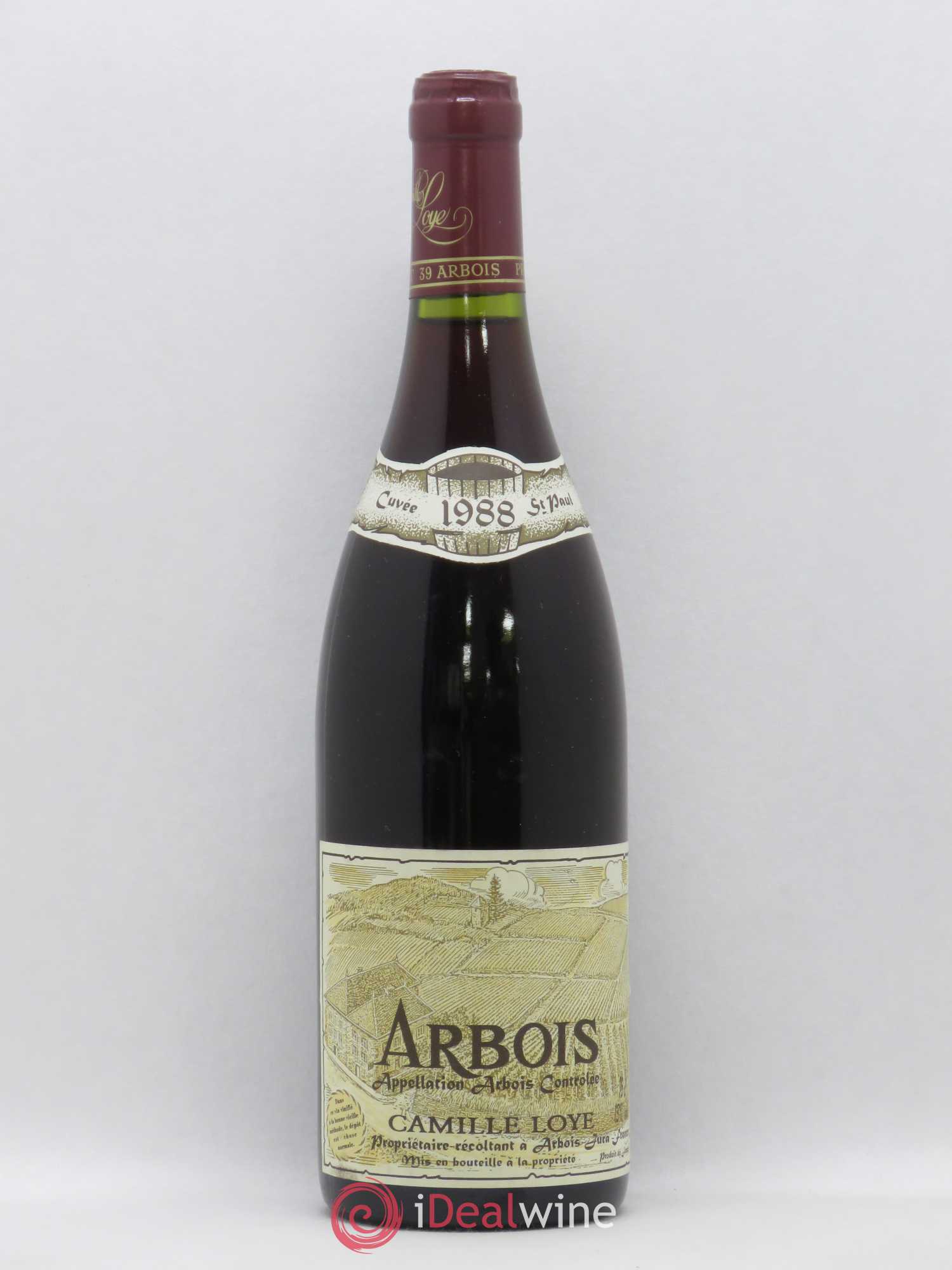 Arbois Saint-Paul Camille Loye 1988 - Posten von 1 Flasche - 0