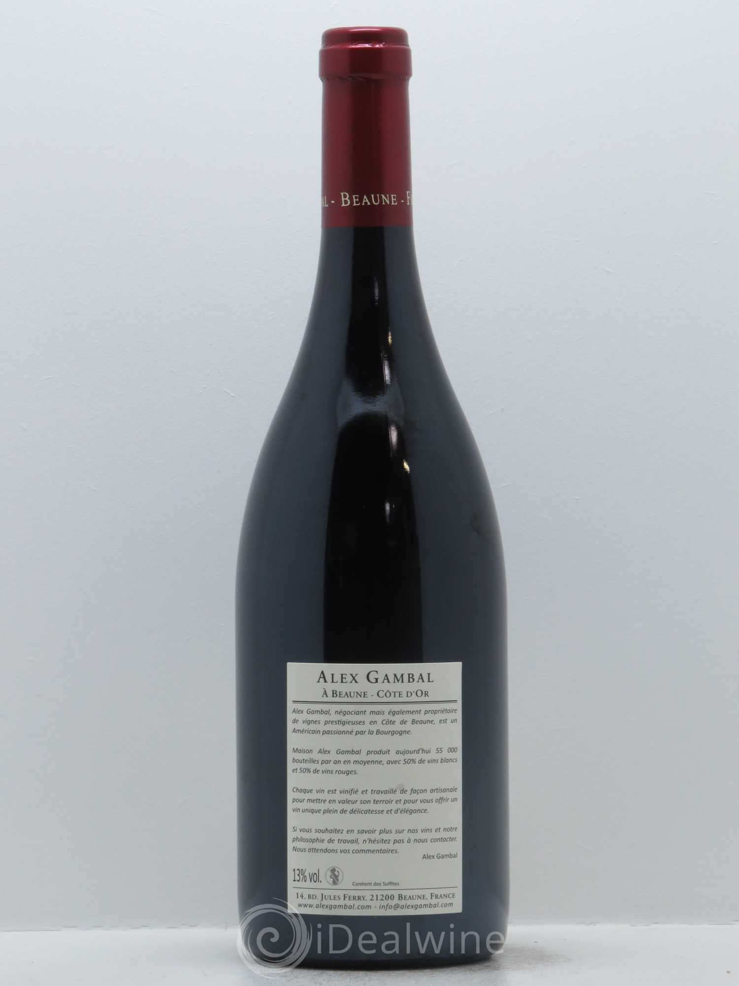 Vosne-Romanée Vieilles Vignes Alex Gambal (Domaine) 2012 - Lot de 1 bouteille - 1