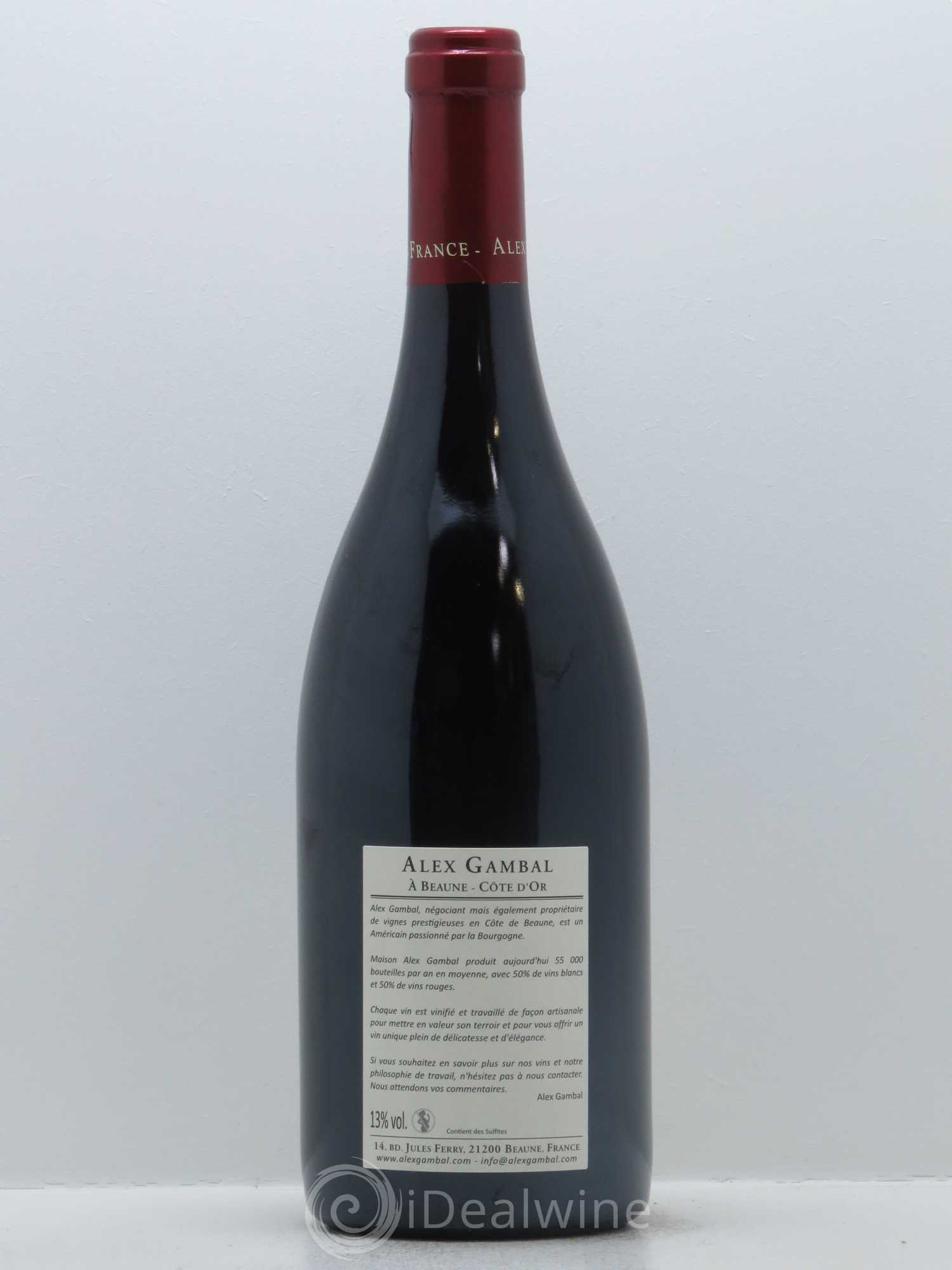 Chambolle-Musigny 1er Cru Aux Echanges Alex Gambal (Domaine) 2013 - Lot de 1 bouteille - 1