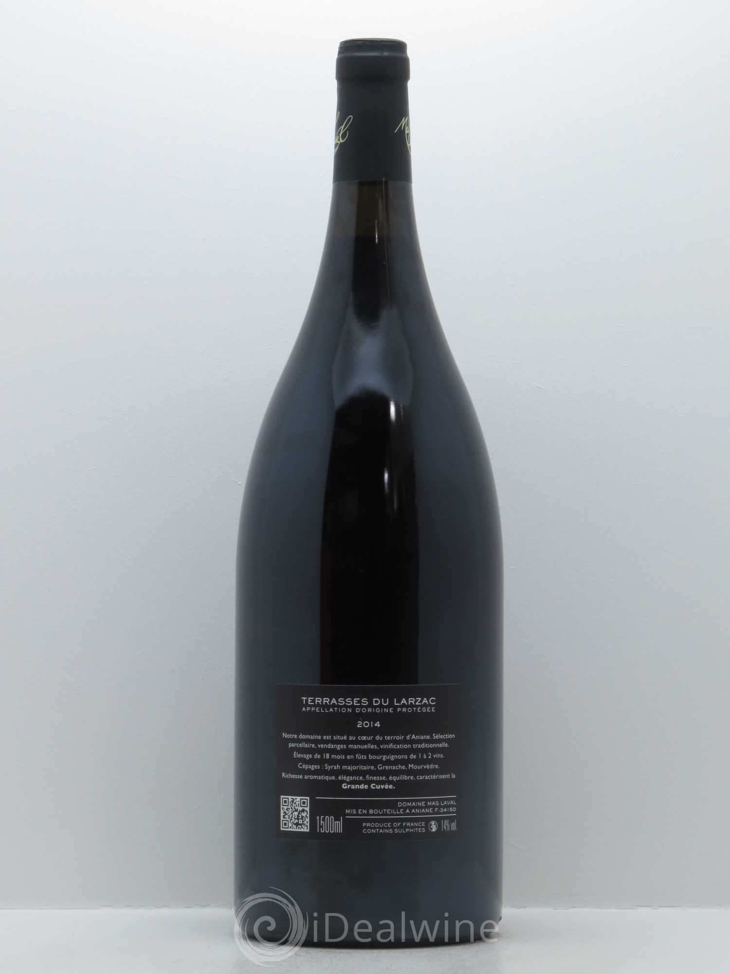 Pays d'Hérault Mas Laval Grande Cuvée Joël Laval 2014 - Lot de 1 magnum - 1