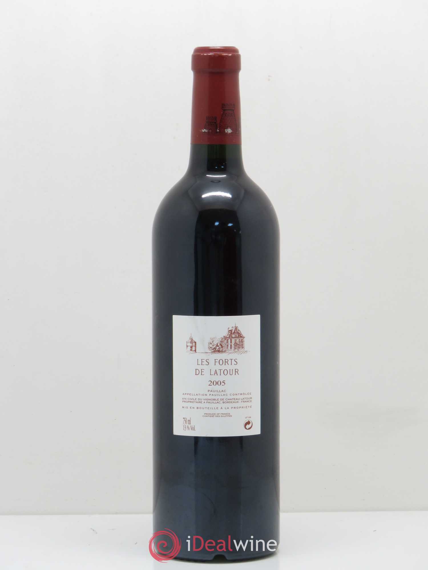 Les Forts de Latour Second Vin 2005 - Lot de 1 bouteille - 1
