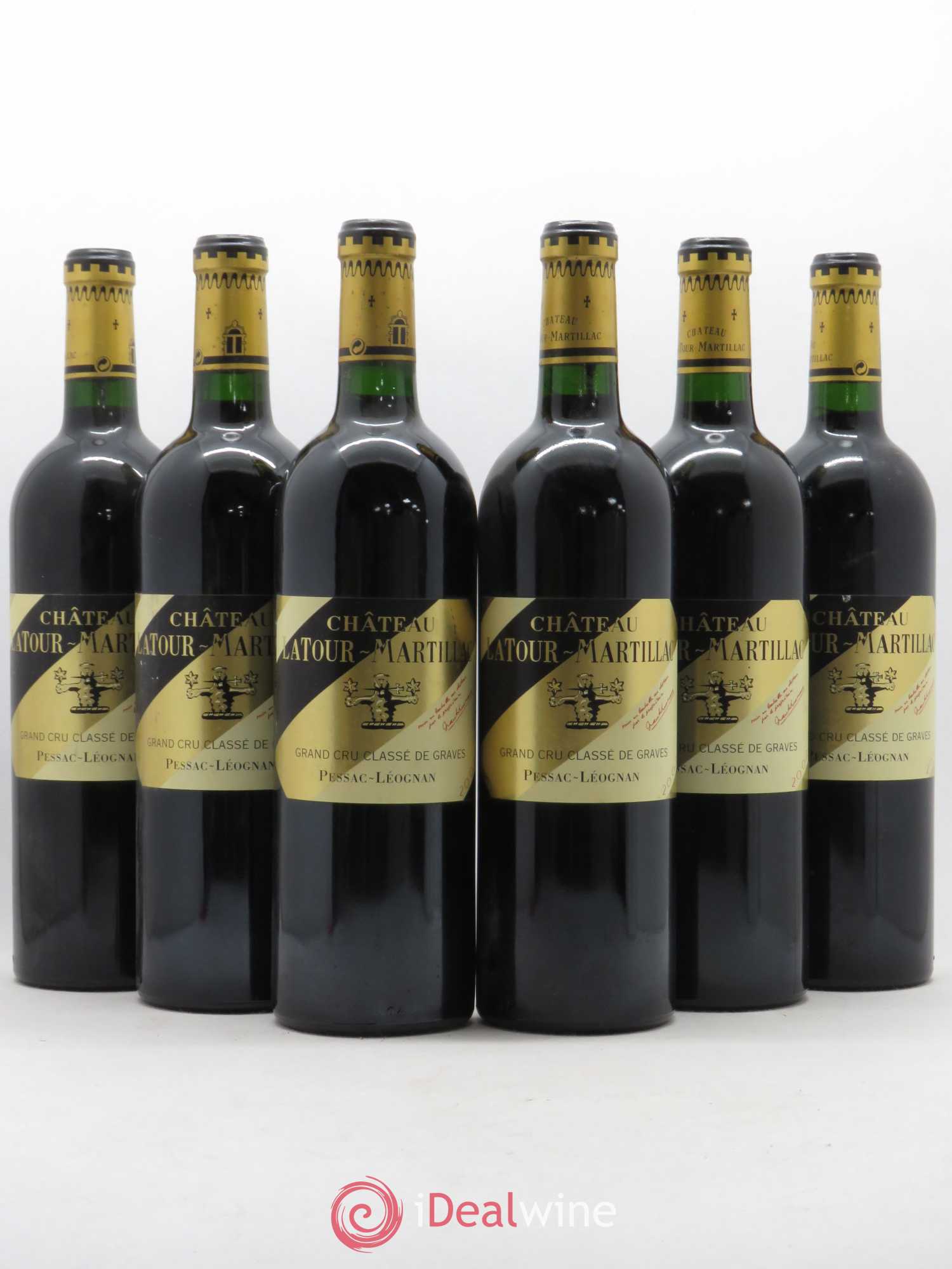 Château Latour-Martillac Cru Classé de Graves 2005 - Lot de 6 bouteilles - 0