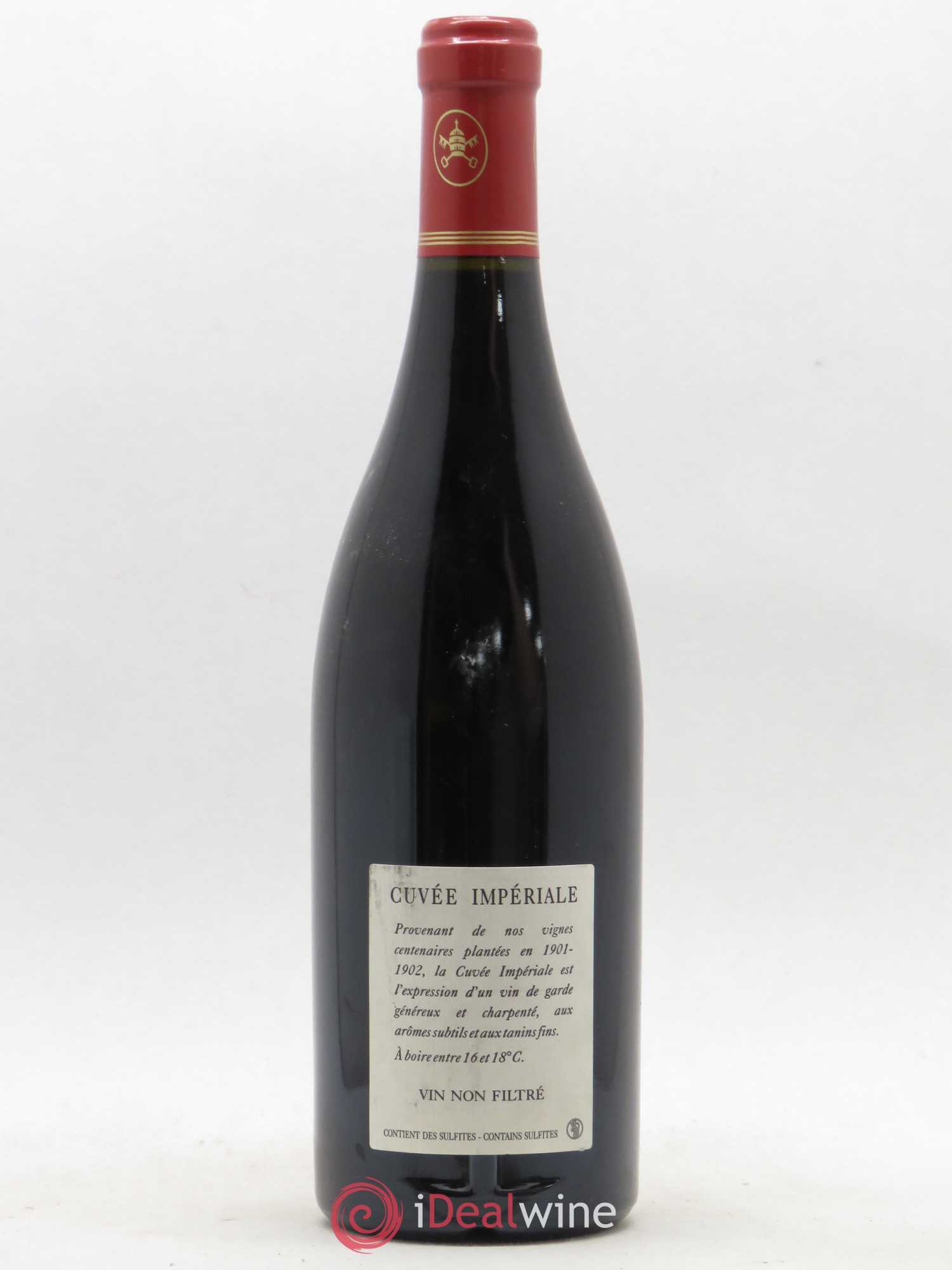 Châteauneuf-du-Pape Cuvée Impériale Raymond Usseglio & Fils (Domaine) Vignes Centenaires 2010 - Lot de 1 bouteille - 1