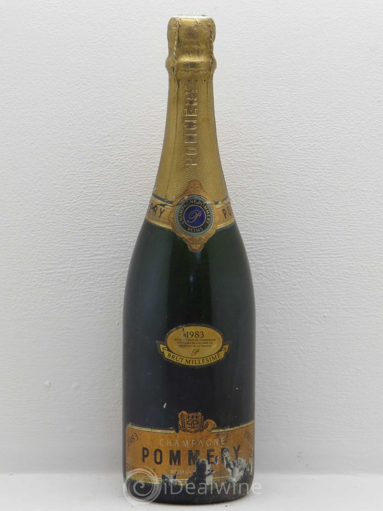 Brut Pommery 1983 - Lot de 1 bouteille - 0