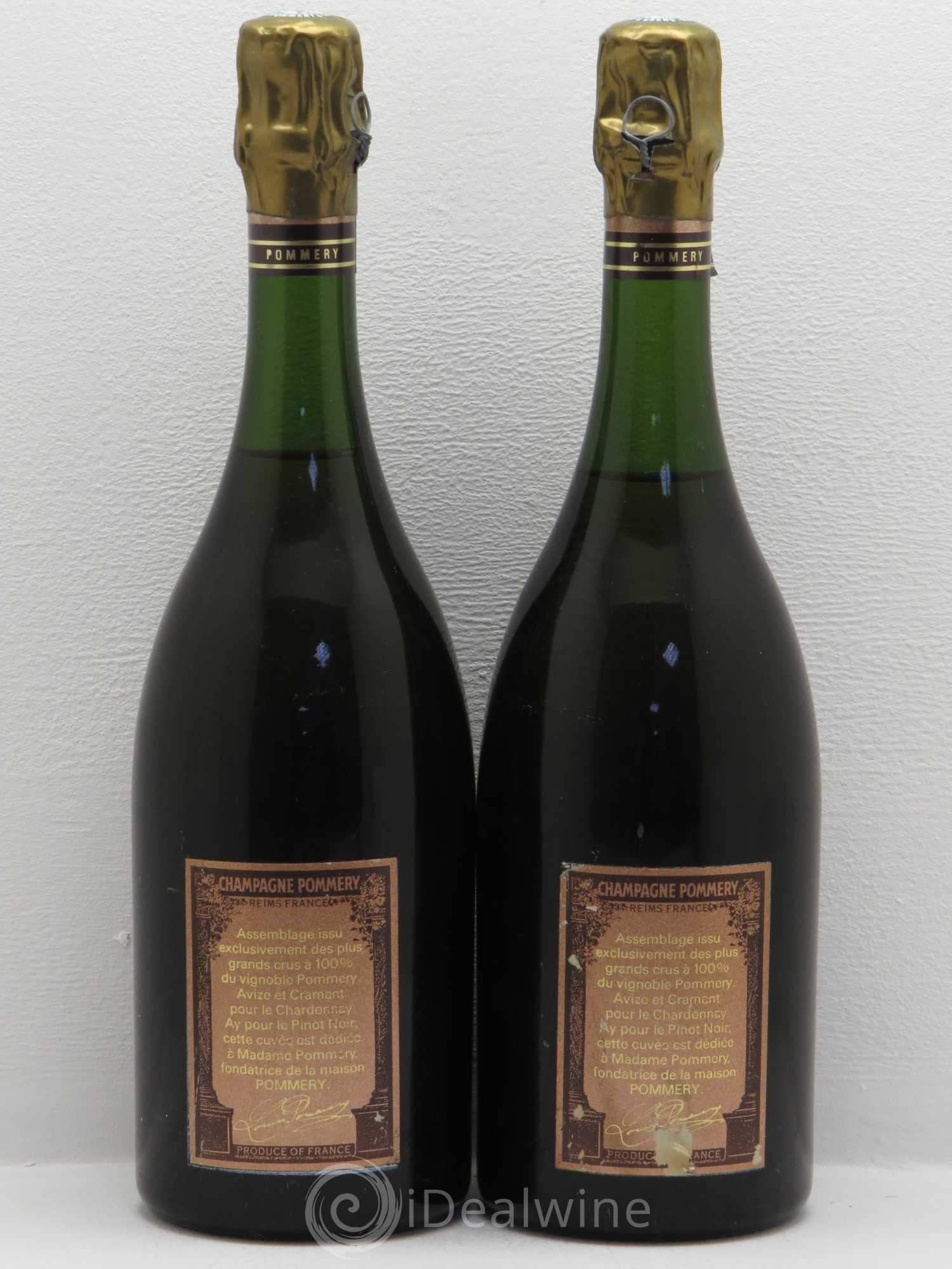 Cuvée Louise Pommery 1981 - Lot de 2 bouteilles - 1