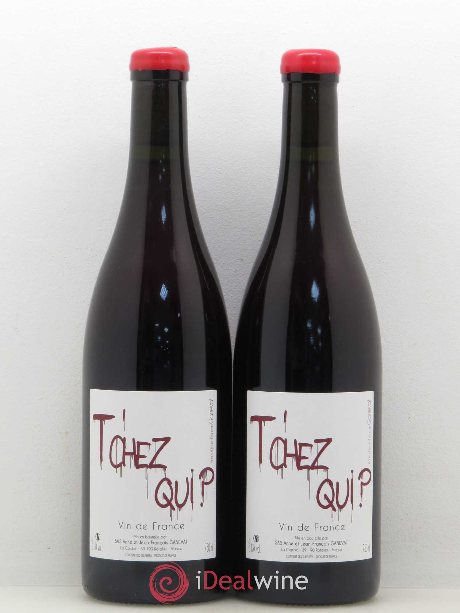 Vin de France Tchez Qui Anne et Jean-François Ganevat 2017 - Posten von 2 Flaschen - 0