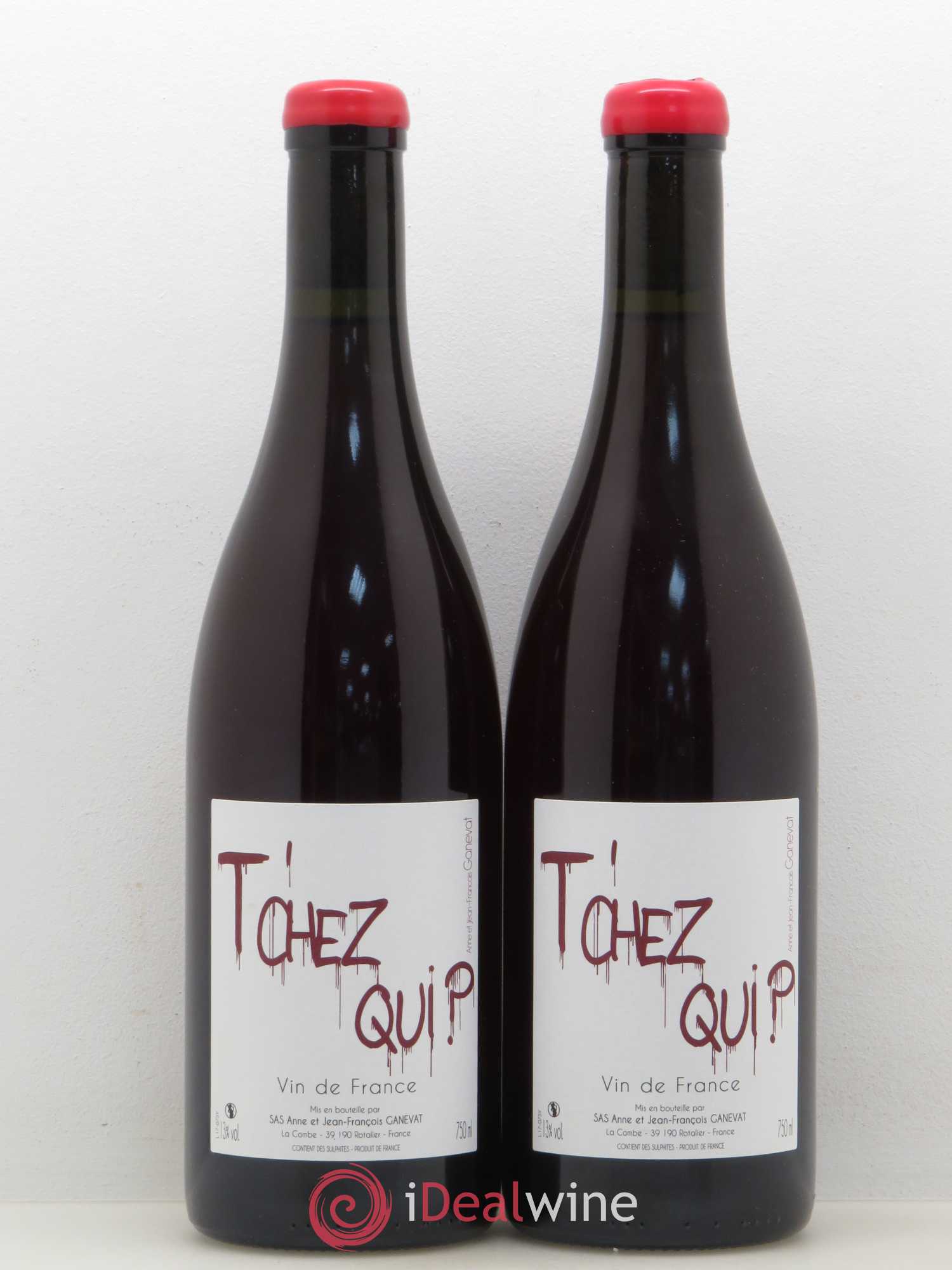 Vin de France Tchez Qui Anne et Jean-François Ganevat 2017 - Posten von 2 Flaschen - 0