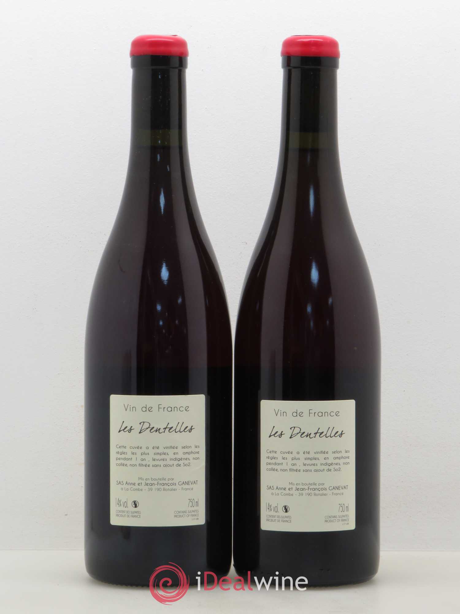 Vin de France Les Dentelles Anne et Jean-François Ganevat 2017 - Posten von 2 Flaschen - 1