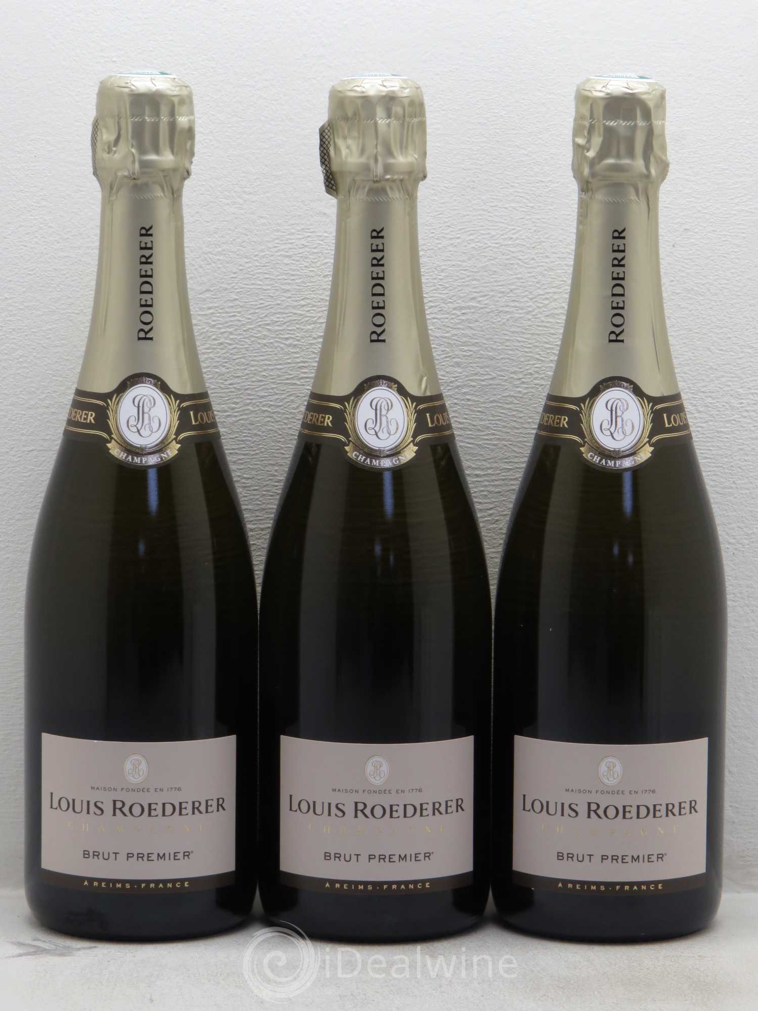 Millésimé Brut Louis Roederer - Lot de 3 bouteilles - 0