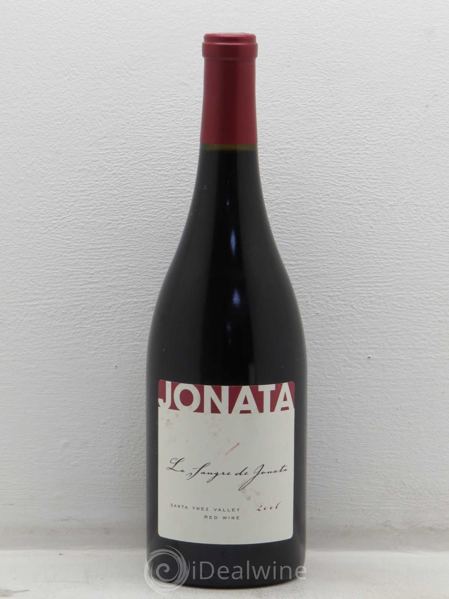 USA La Sangre de Jonata Syrah Santa Ynez Valley 2006 - Posten von 1 Flasche - 0