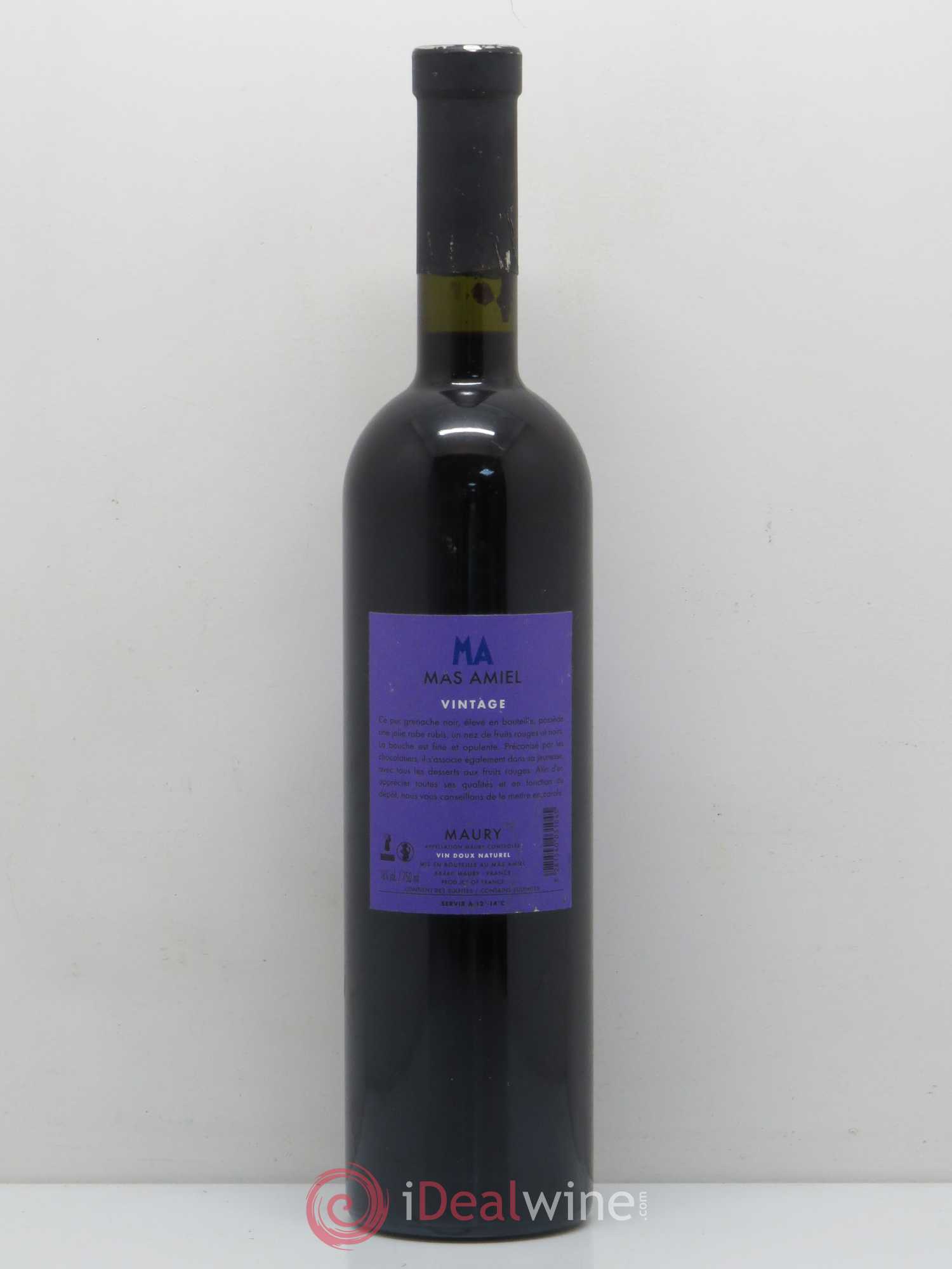 Maury Mas Amiel vintage 2004 - Lot of 1 bottle - 1